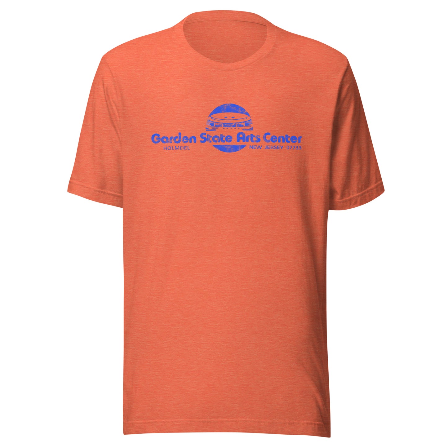 Garden State Arts Center - HOLMDEL - Unisex t-shirt Heather Orange