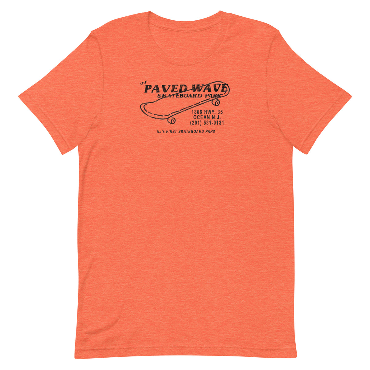 The Paved Wave - OCEAN - Unisex t-shirt