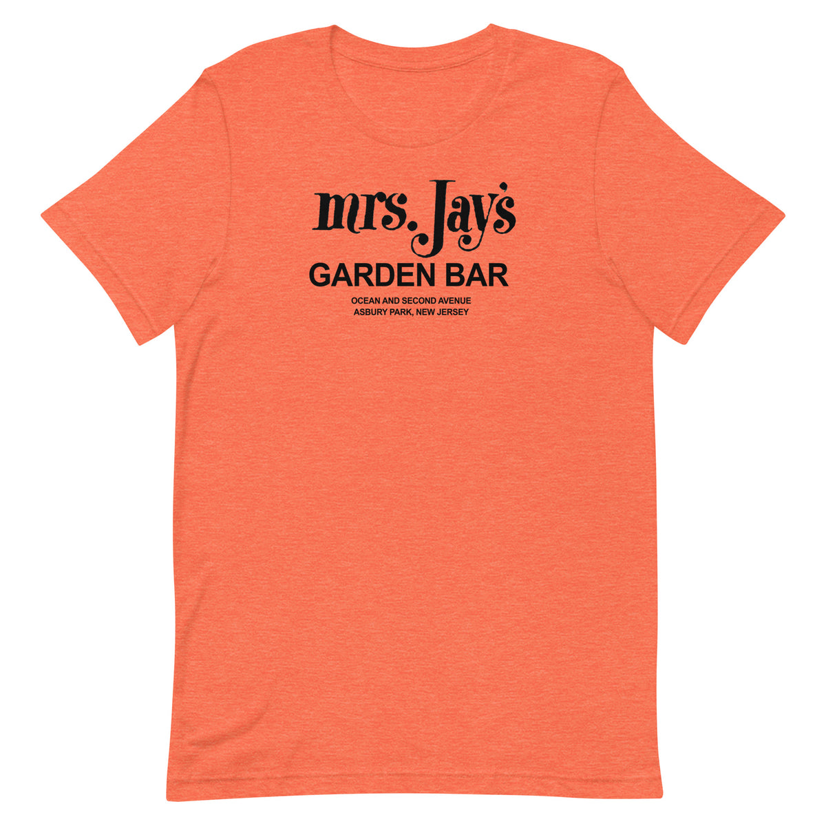 Mrs. Jay's Garden Bar - ASBURY PARK - Unisex t-shirt