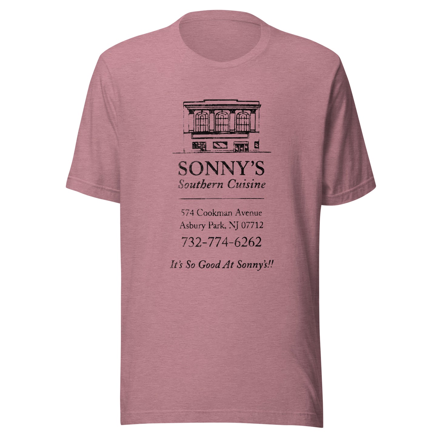 Sonny's Southern Cuisine - ASBURY PARK - Unisex t-shirt Heather Orchid