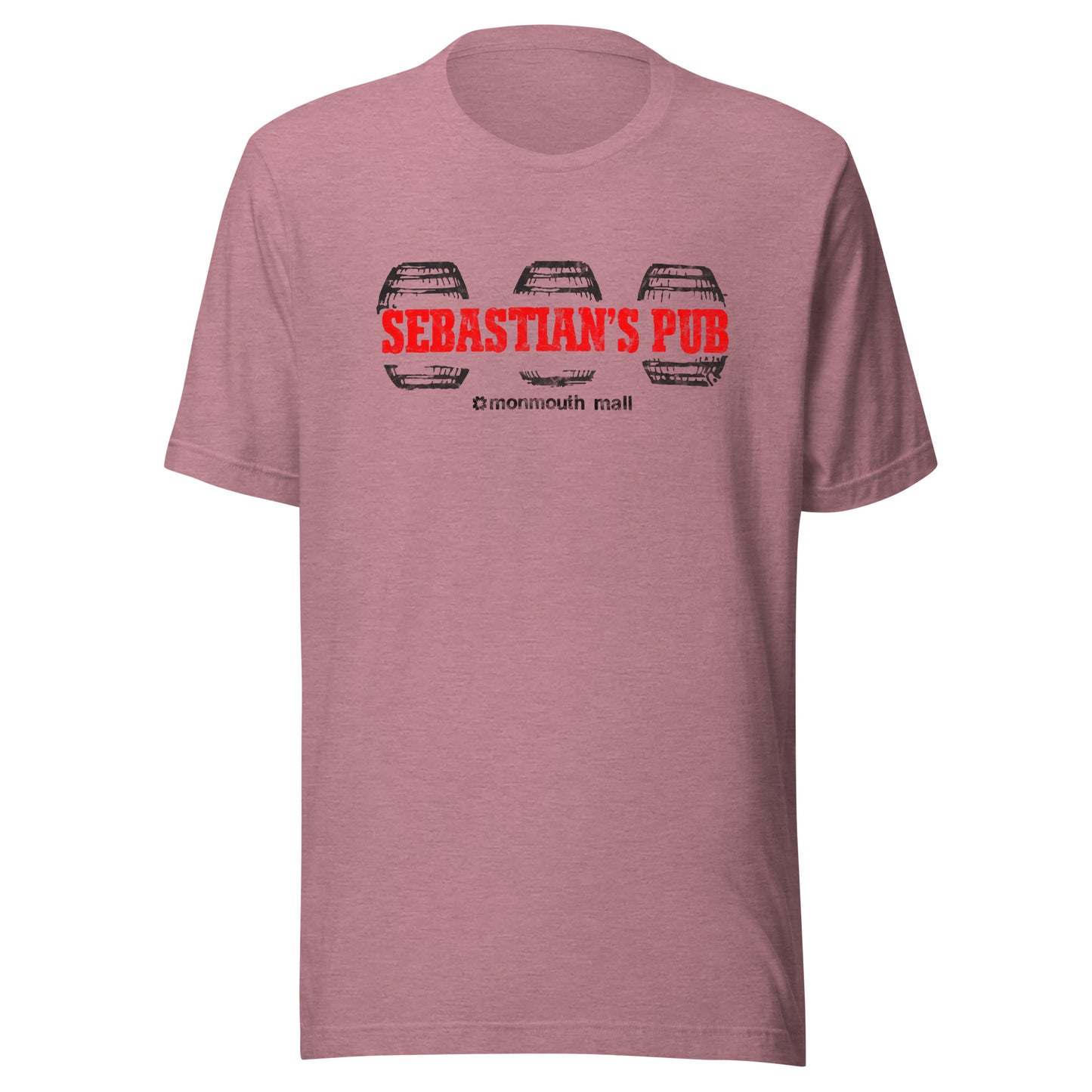 Sebastian's Pub - MONMOUTH MALL / EATONTOWN - Unisex t-shirt Heather Orchid
