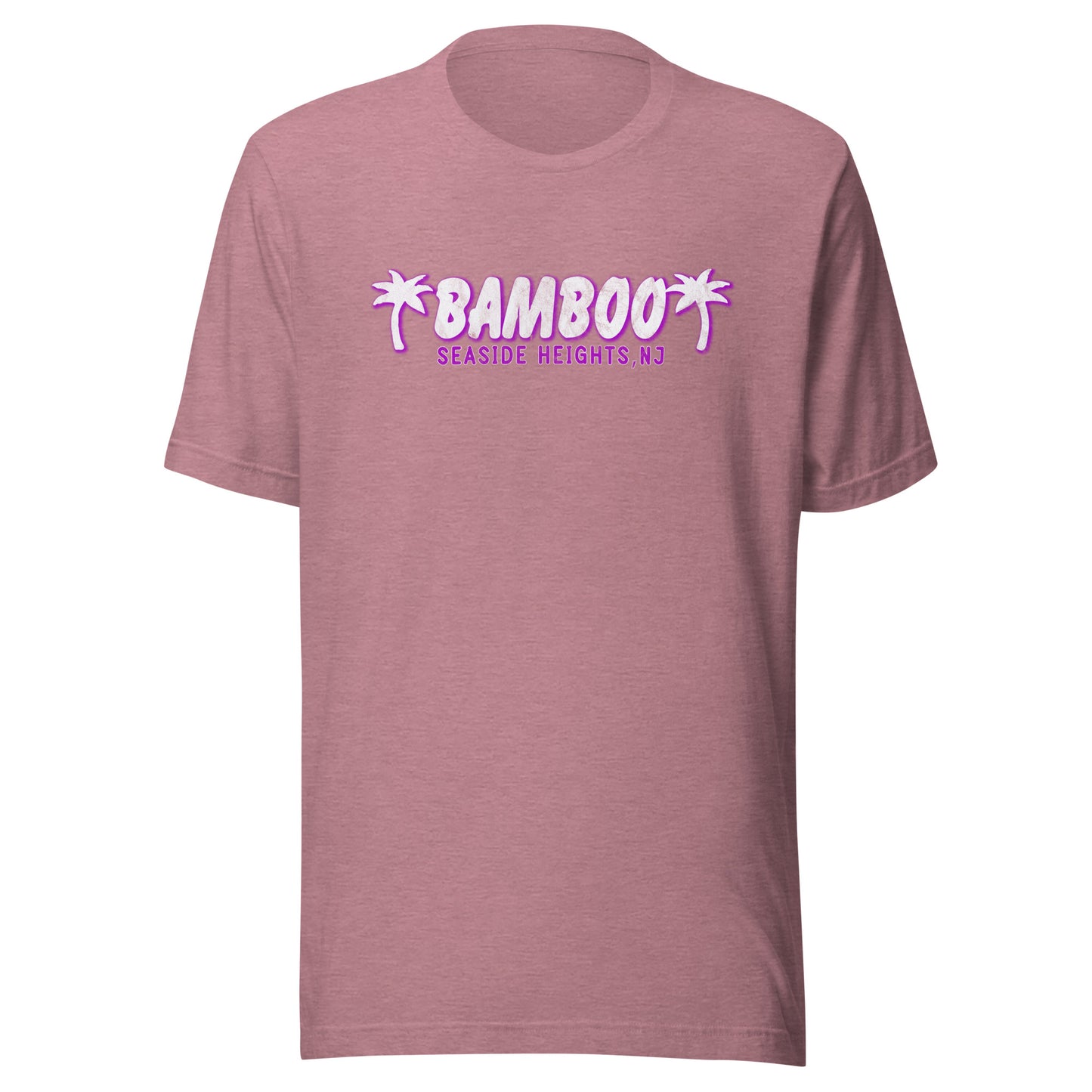 Bamboo - SEASIDE HEIGHTS - Unisex t-shirt Heather Orchid