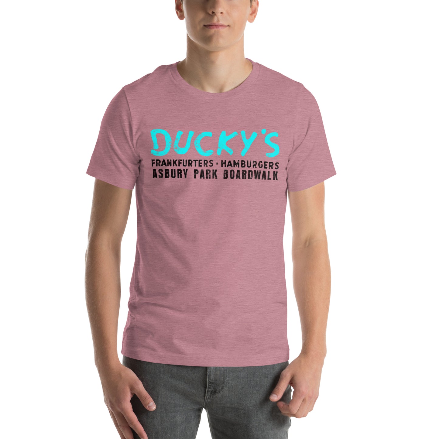 Ducky's - ASBURY PARK - Unisex t-shirt Heather Orchid