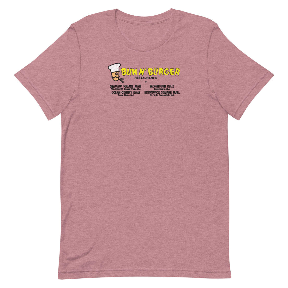 Bun N' Burger - EATONTOWN / OCEAN / TOMS RIVER - Unisex t-shirt
