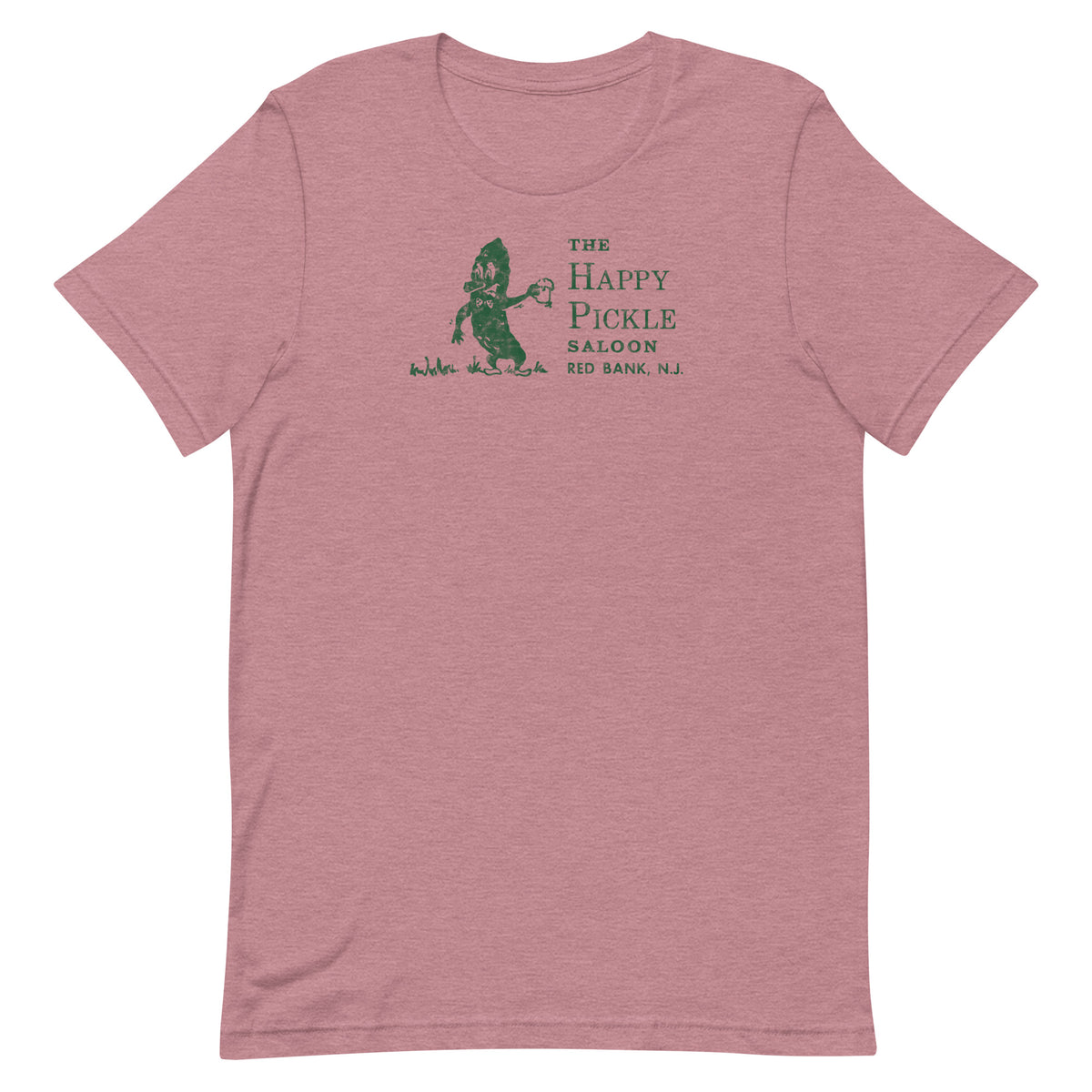 The Happy Pickle Saloon - RED BANK - Unisex t-shirt