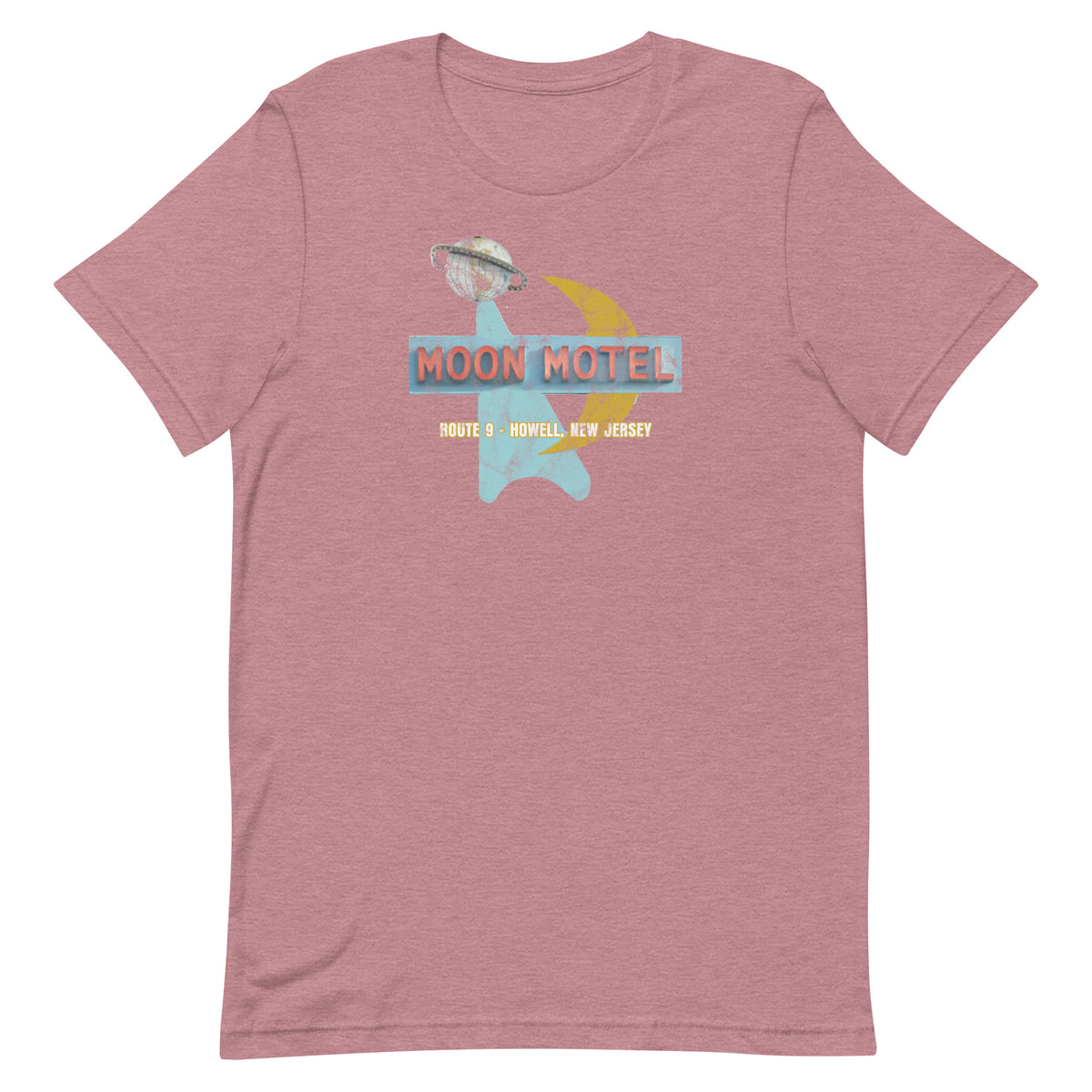 Moon Motel - HOWELL - Unisex t-shirt Heather Orchid