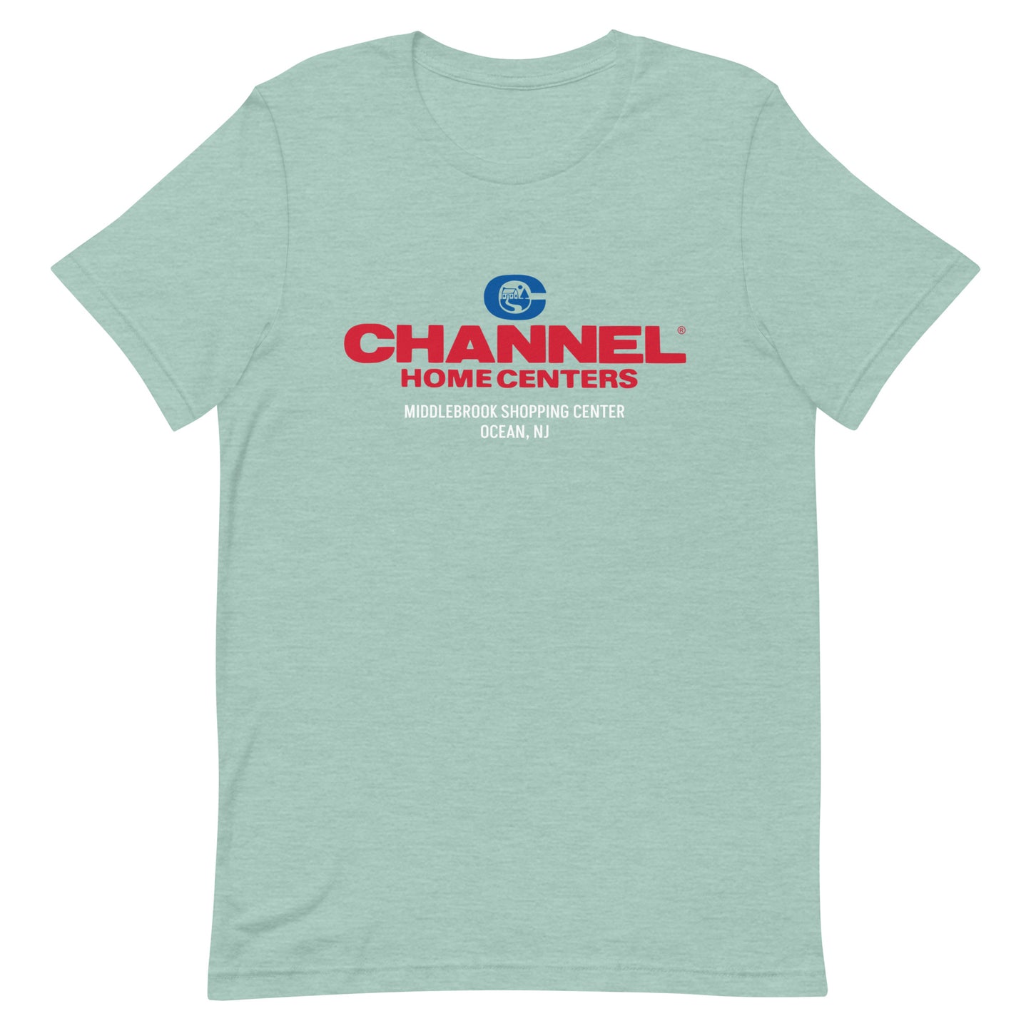 Channel Home Centers - OCEAN - Unisex t-shirt Heather Prism Dusty Blue