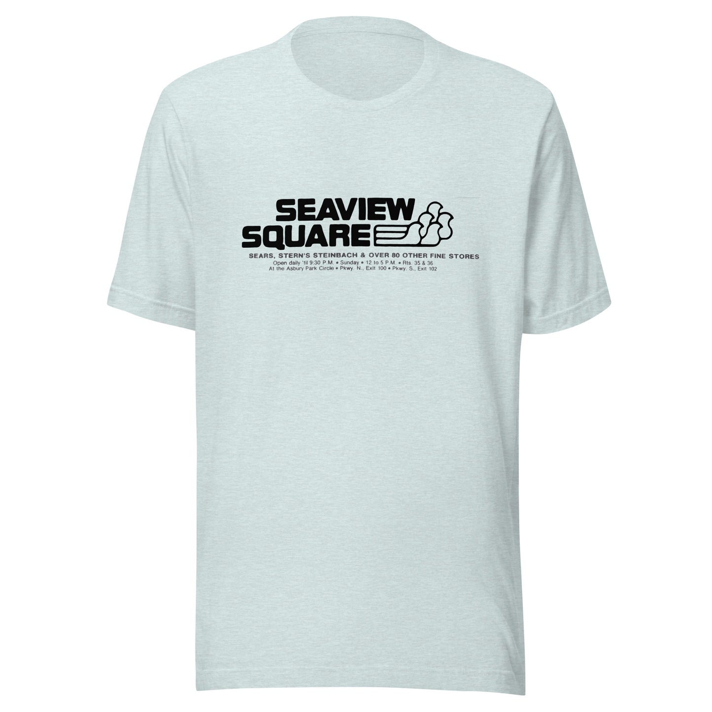 Seaview Square Mall - OCEAN / NEPTUNE - Unisex t-shirt Heather Prism Ice Blue