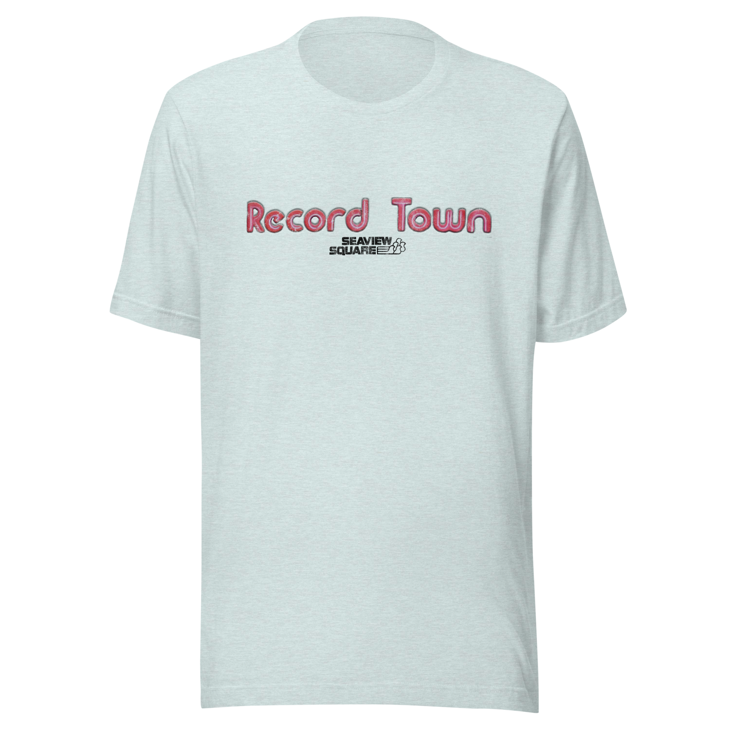 Record World - SEAVIEW SQUARE - Unisex t-shirt Heather Prism Ice Blue