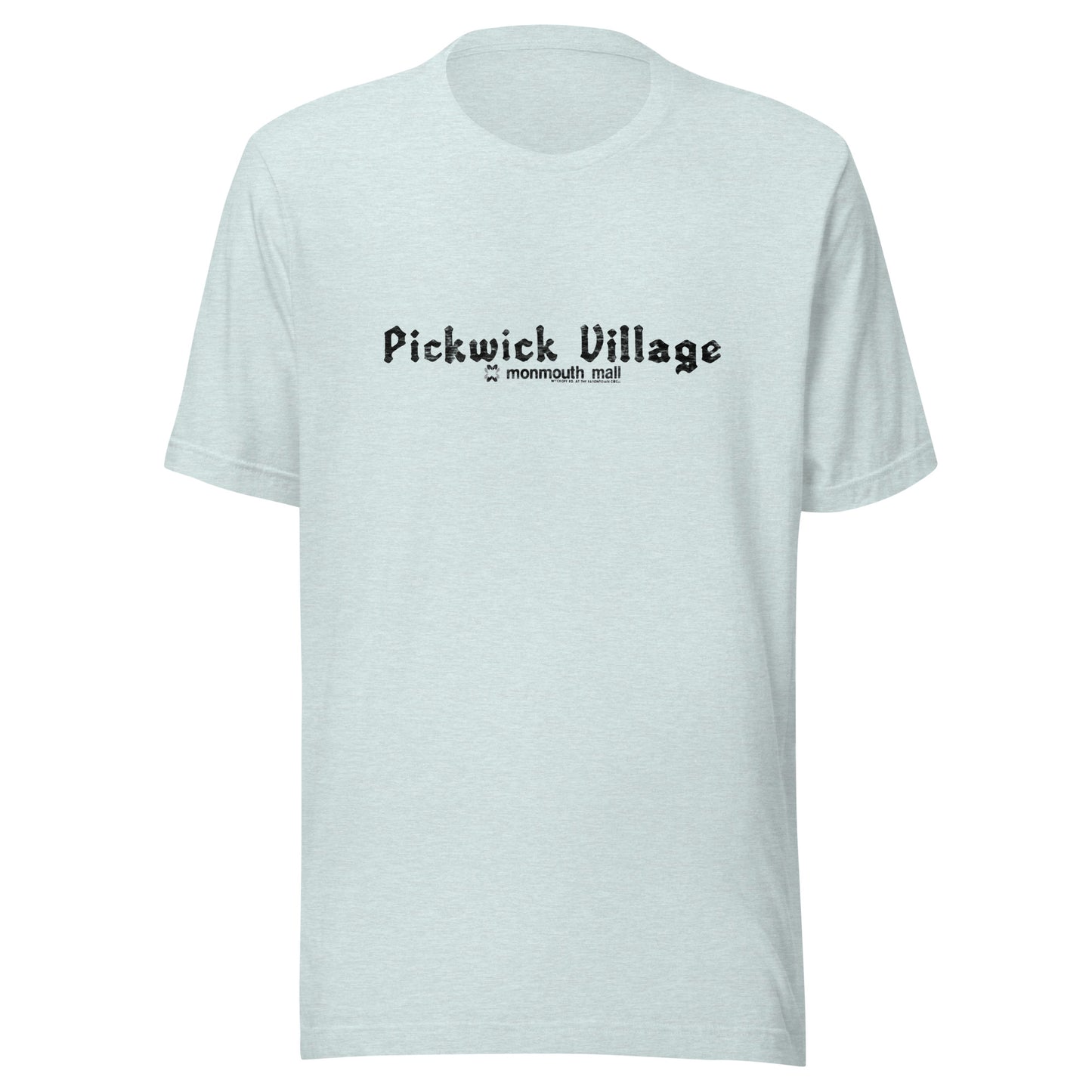 Pickwick Village - EATONTOWN / MONMOUTH MALL - Unisex t-shirt Heather Prism Ice Blue