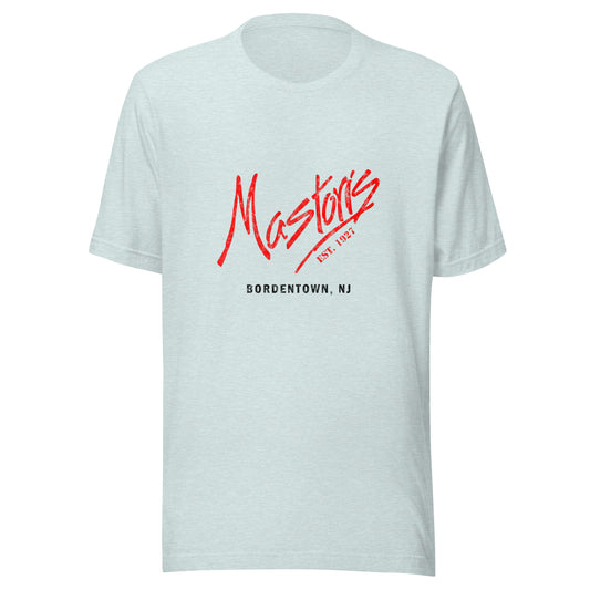 Mastoris - BORDENTOWN - Unisex t-shirt Heather Prism Ice Blue