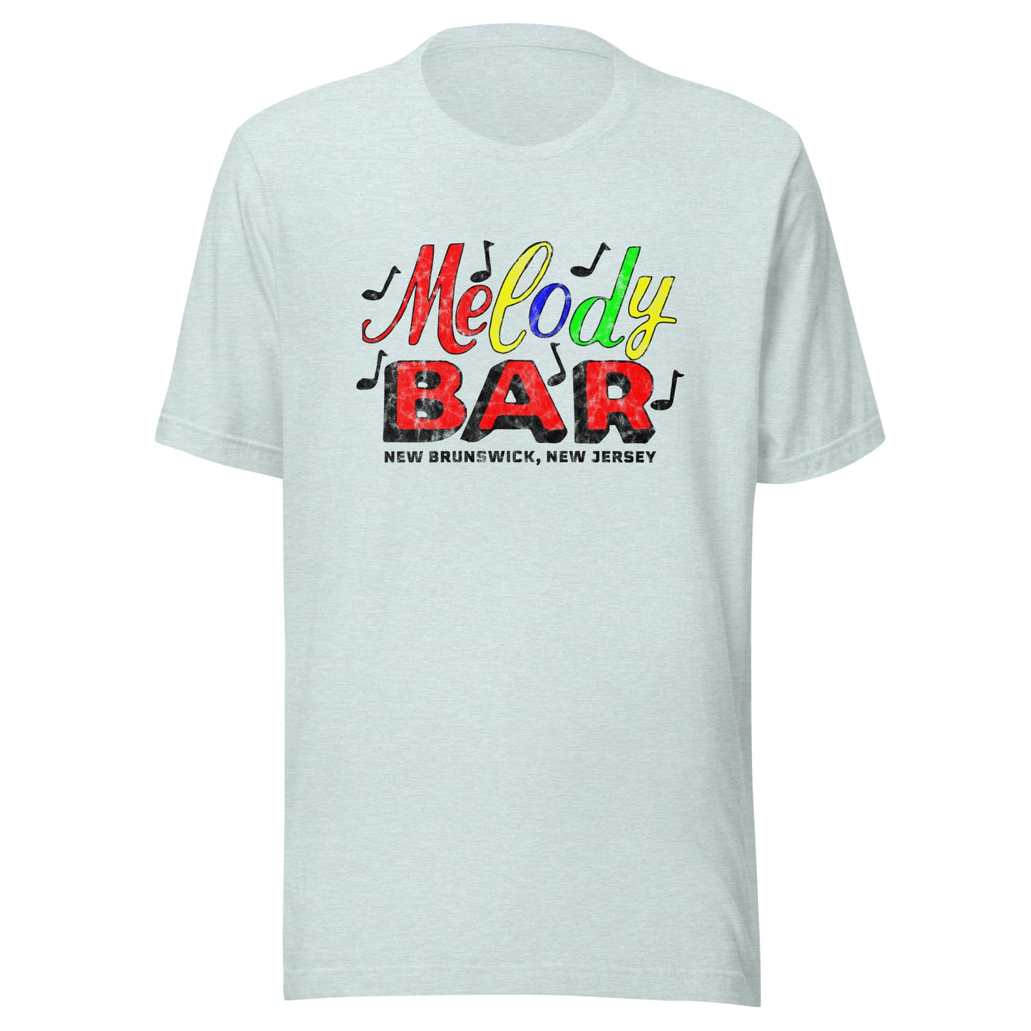 Melody Bar - NEW BRUNSWICK - Unisex t-shirt Heather Prism Ice Blue