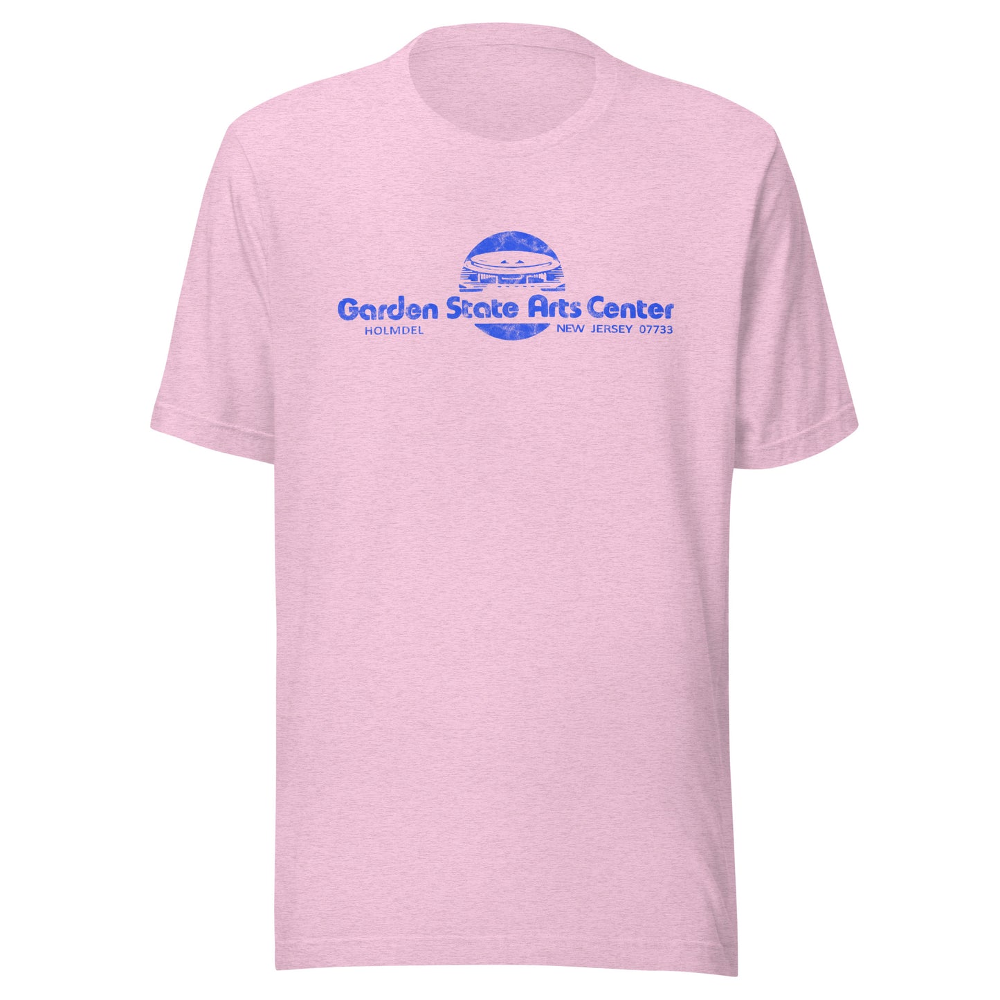 Garden State Arts Center - HOLMDEL - Unisex t-shirt Heather Prism Lilac