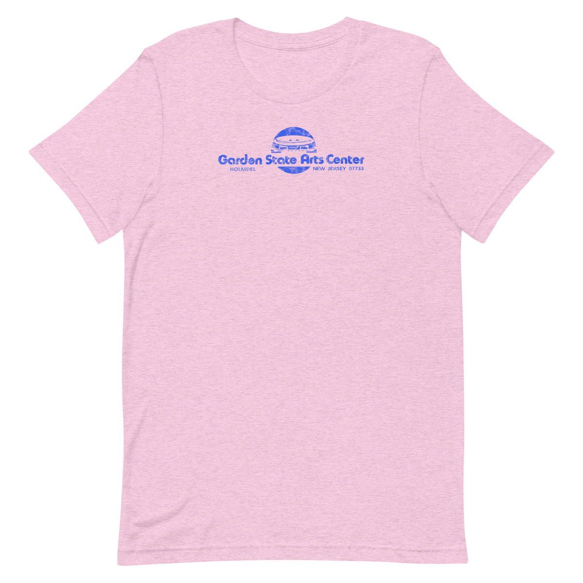 Garden State Arts Center - HOLMDEL - Unisex t-shirt Heather Prism Lilac