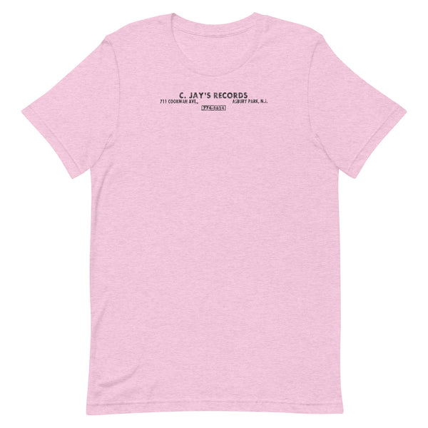 C. Jay's Records - ASBURY PARK - Unisex t-shirt Heather Prism Lilac