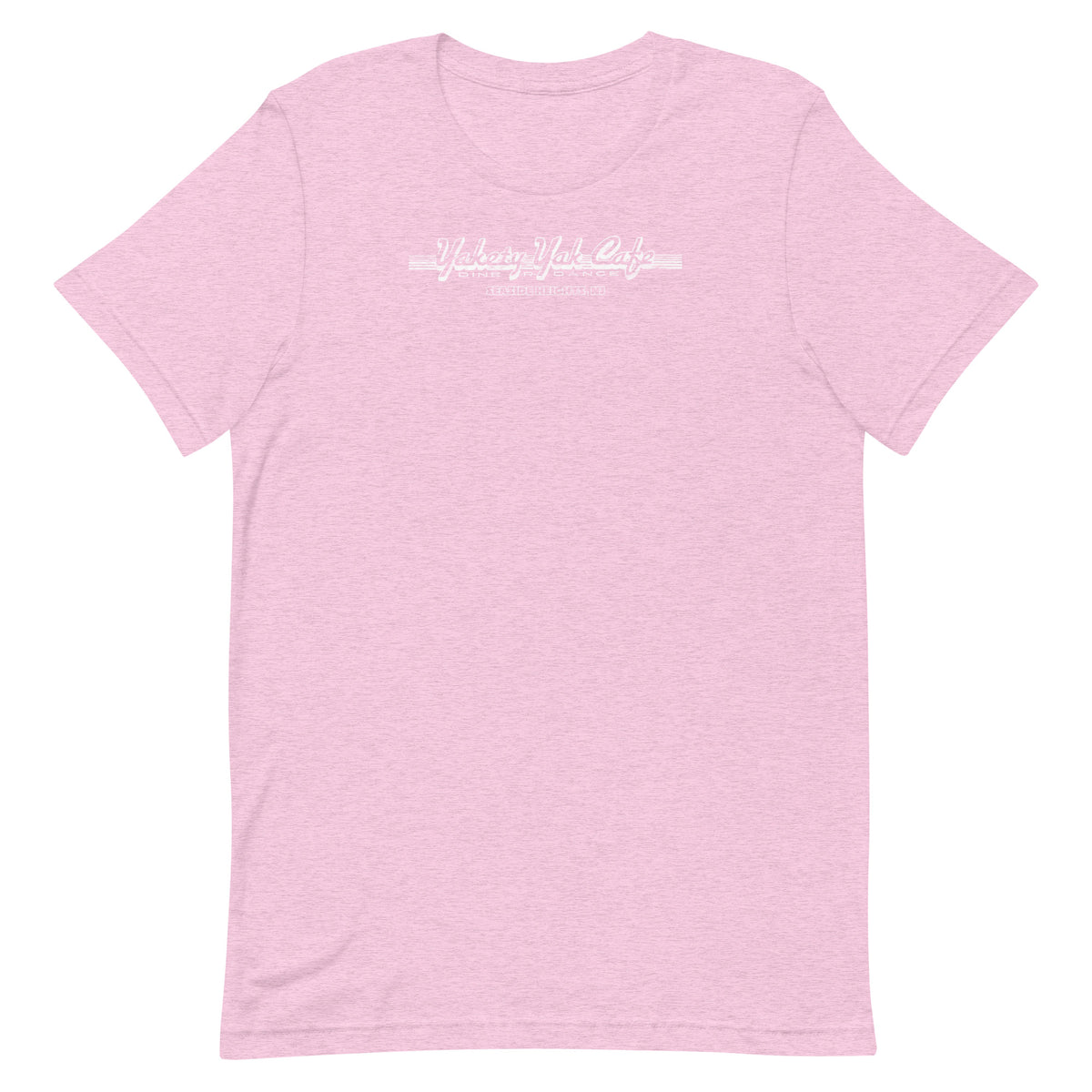 Yakety Yak Cafe - SEASIDE HEIGHTS - Unisex t-shirt Heather Prism Lilac