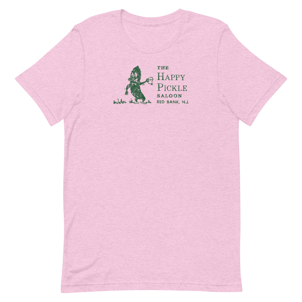 The Happy Pickle Saloon - RED BANK - Unisex t-shirt