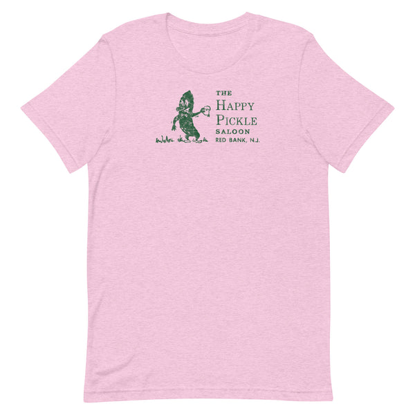 The Happy Pickle Saloon - RED BANK - Unisex t-shirt Heather Prism Lilac