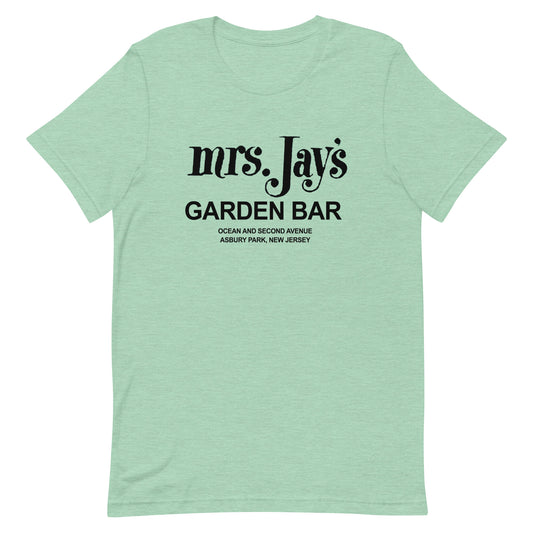 Mrs. Jay's Garden Bar - ASBURY PARK - Unisex t-shirt Heather Prism Mint