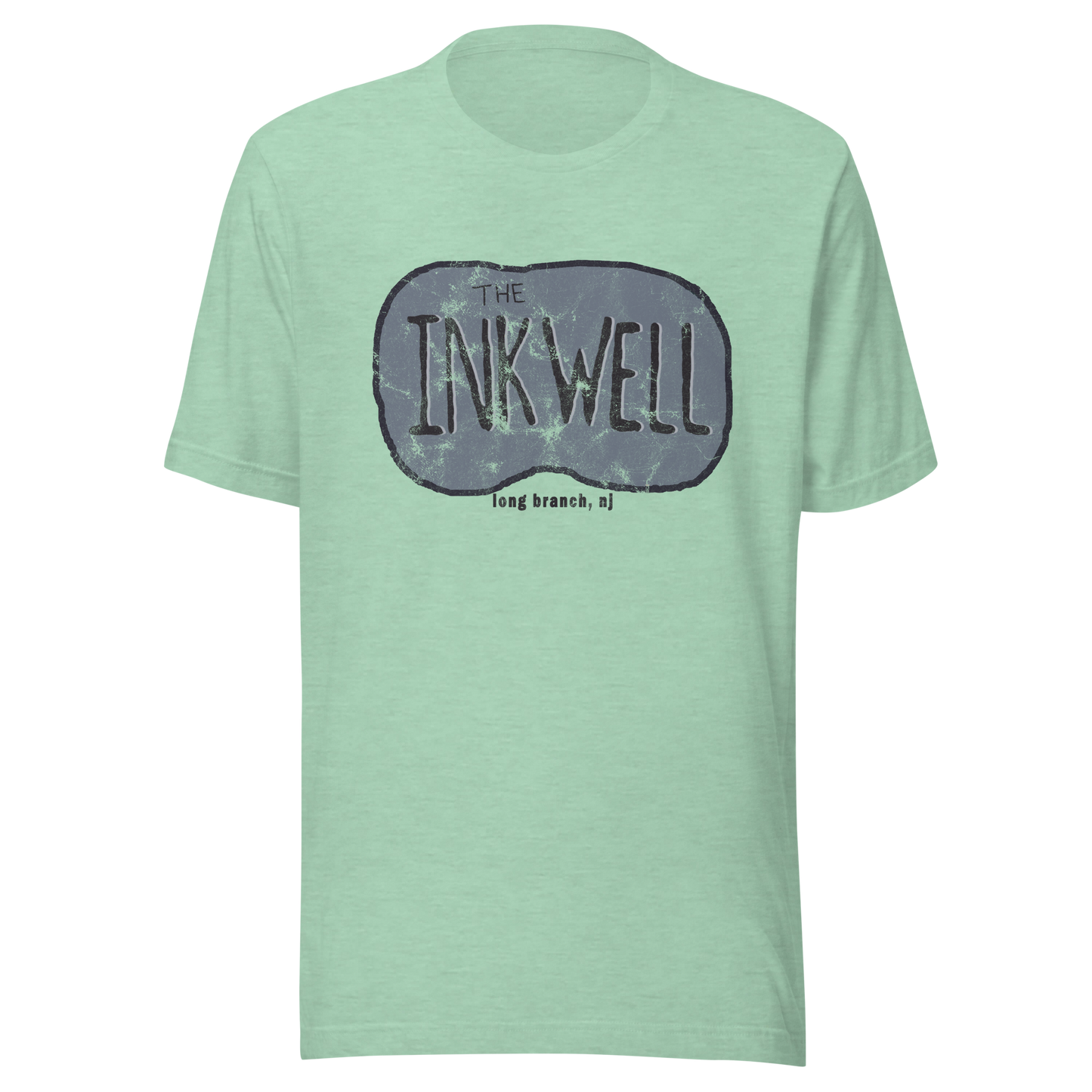 The Inkwell - LONG BRANCH - Unisex t-shirt Heather Prism Mint