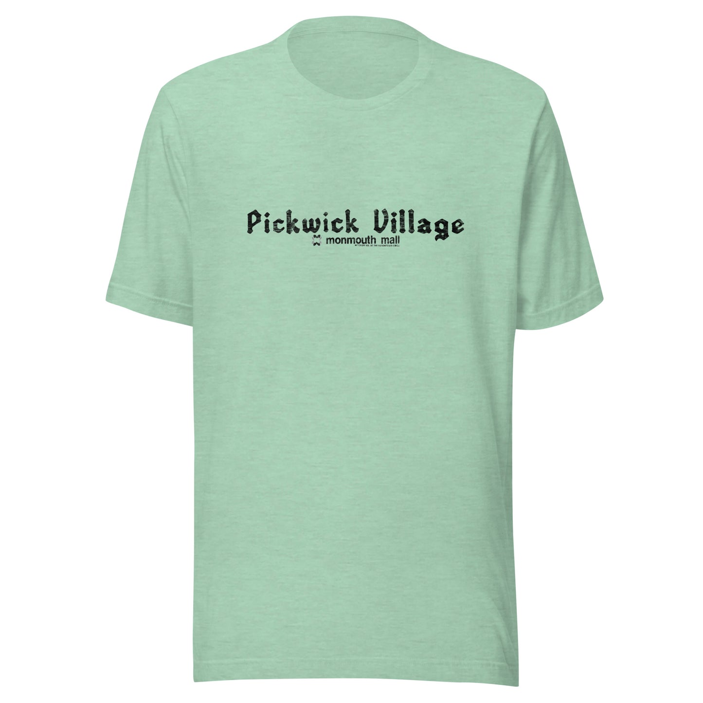Pickwick Village - EATONTOWN / MONMOUTH MALL - Unisex t-shirt Heather Prism Mint