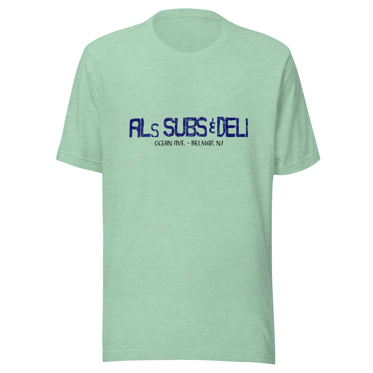 Al's Subs & Deli - BELMAR - Unisex t-shirt Heather Prism Mint