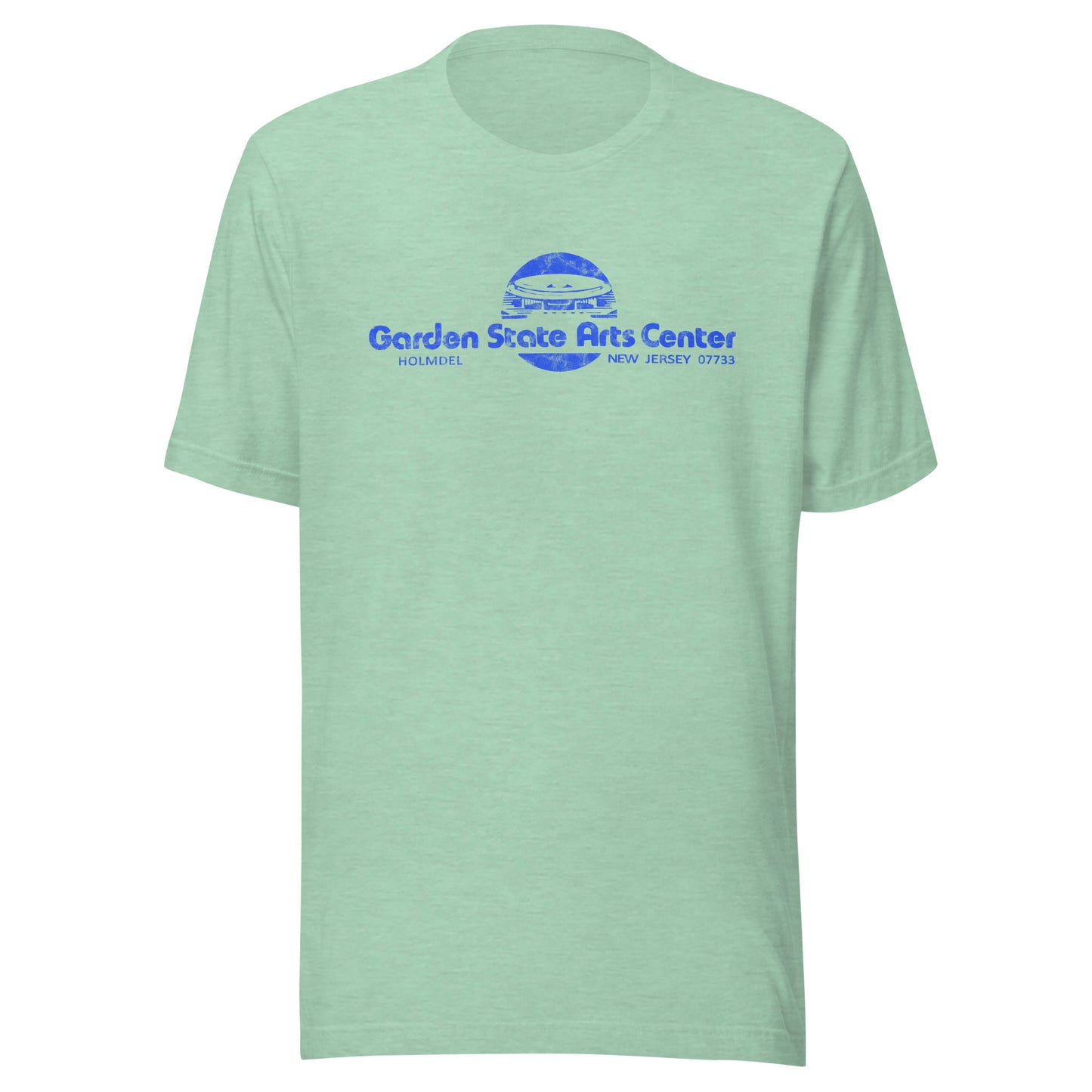 Garden State Arts Center - HOLMDEL - Unisex t-shirt Heather Prism Mint