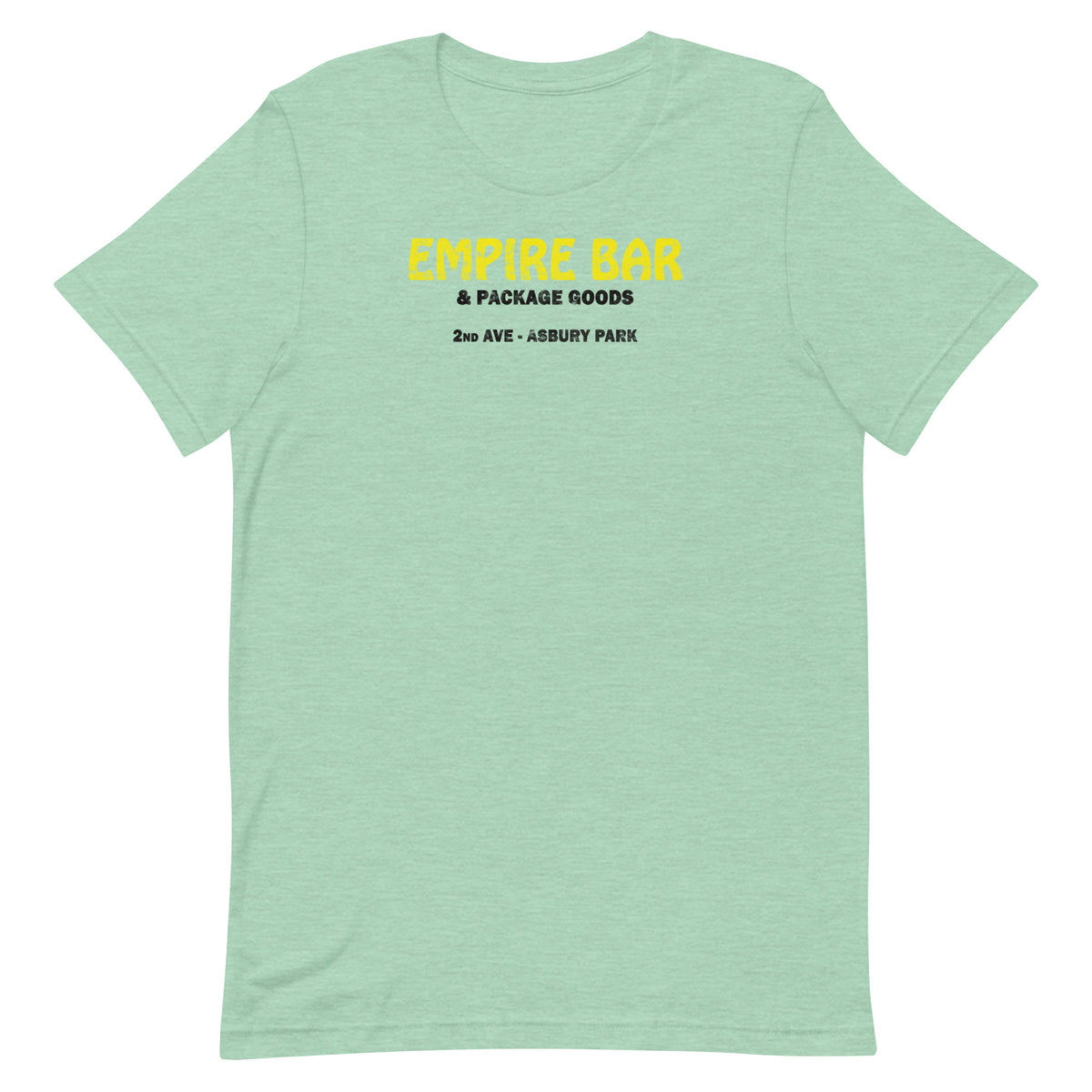 Empire Bar - ASBURY PARK - Unisex t-shirt Heather Prism Mint