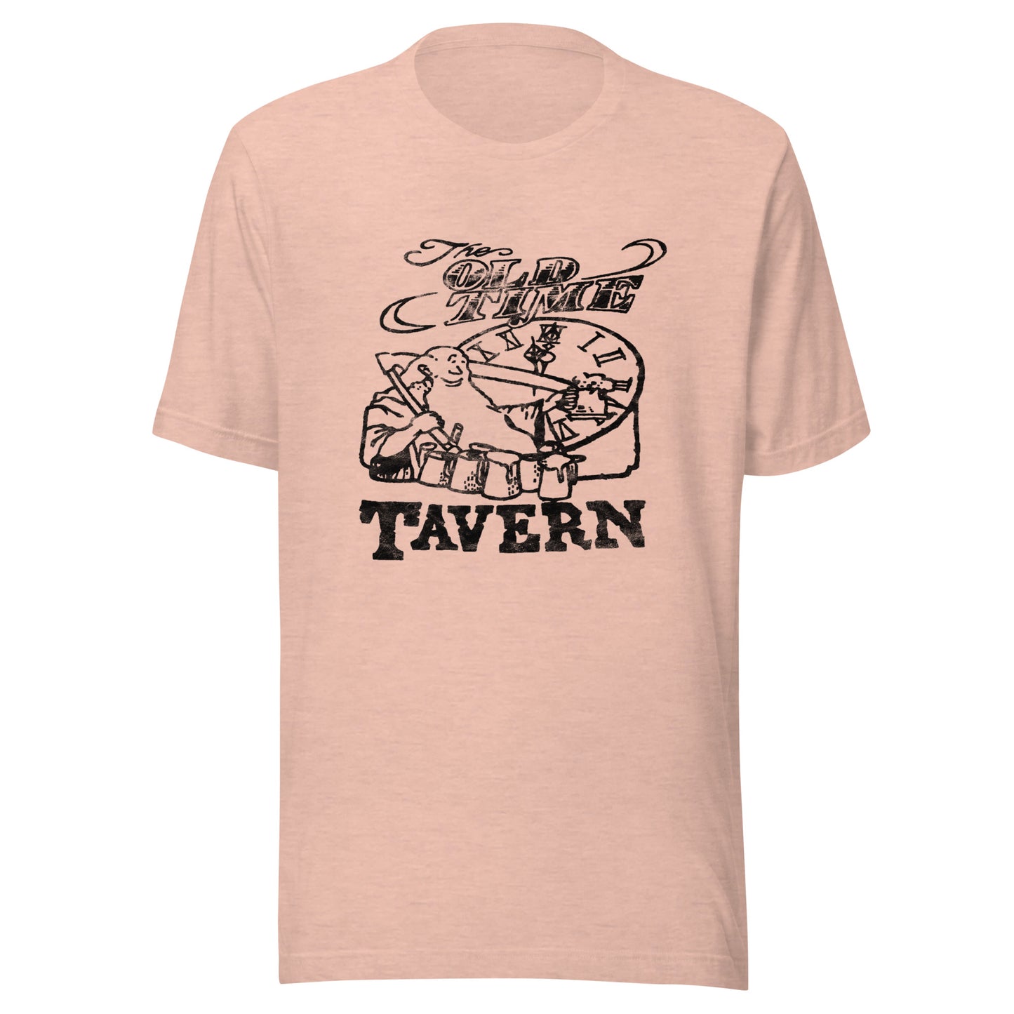 Old Time Tavern - TOMS RIVER - Unisex t-shirt Heather Prism Peach