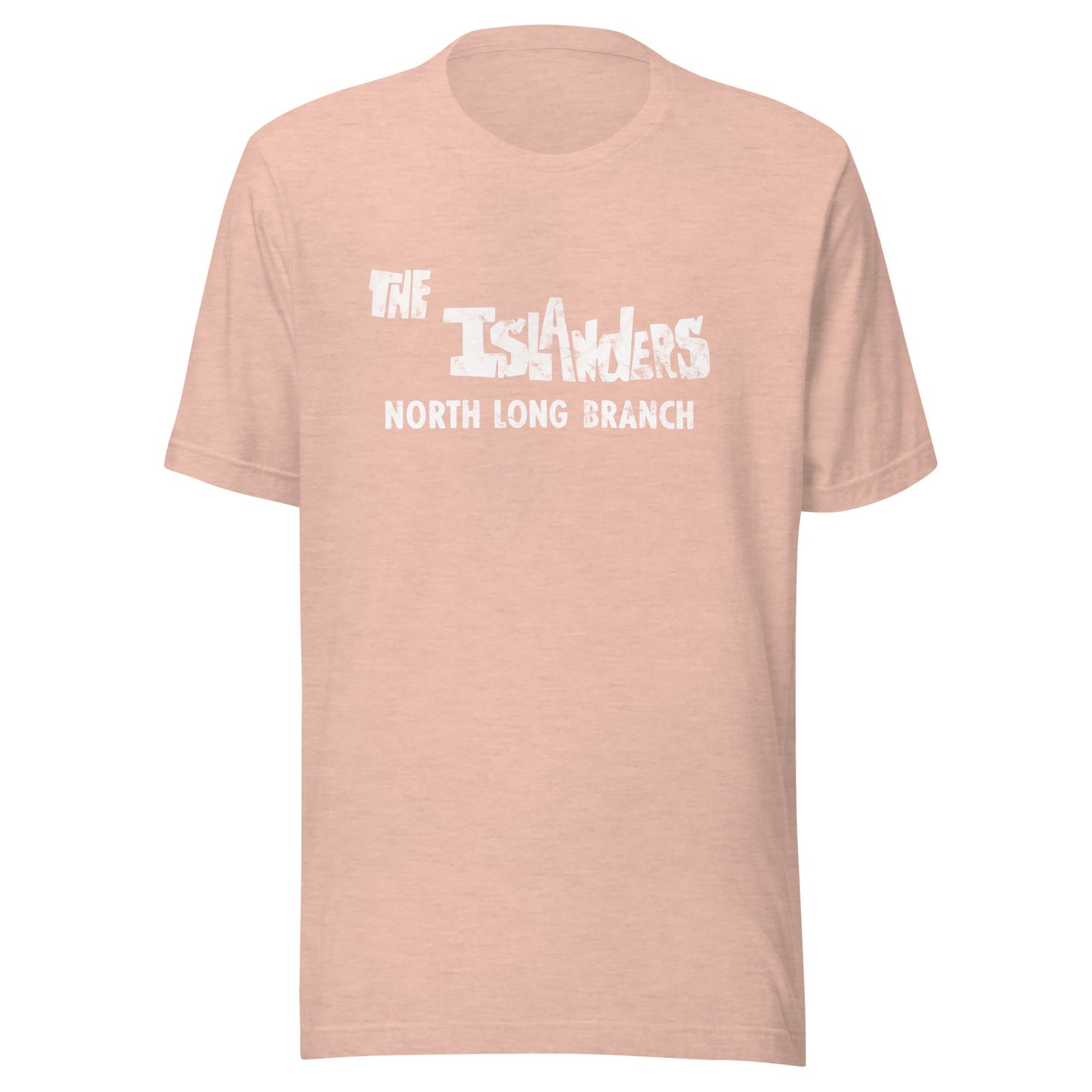 The Islanders - LONG BRANCH - Unisex t-shirt Heather Prism Peach