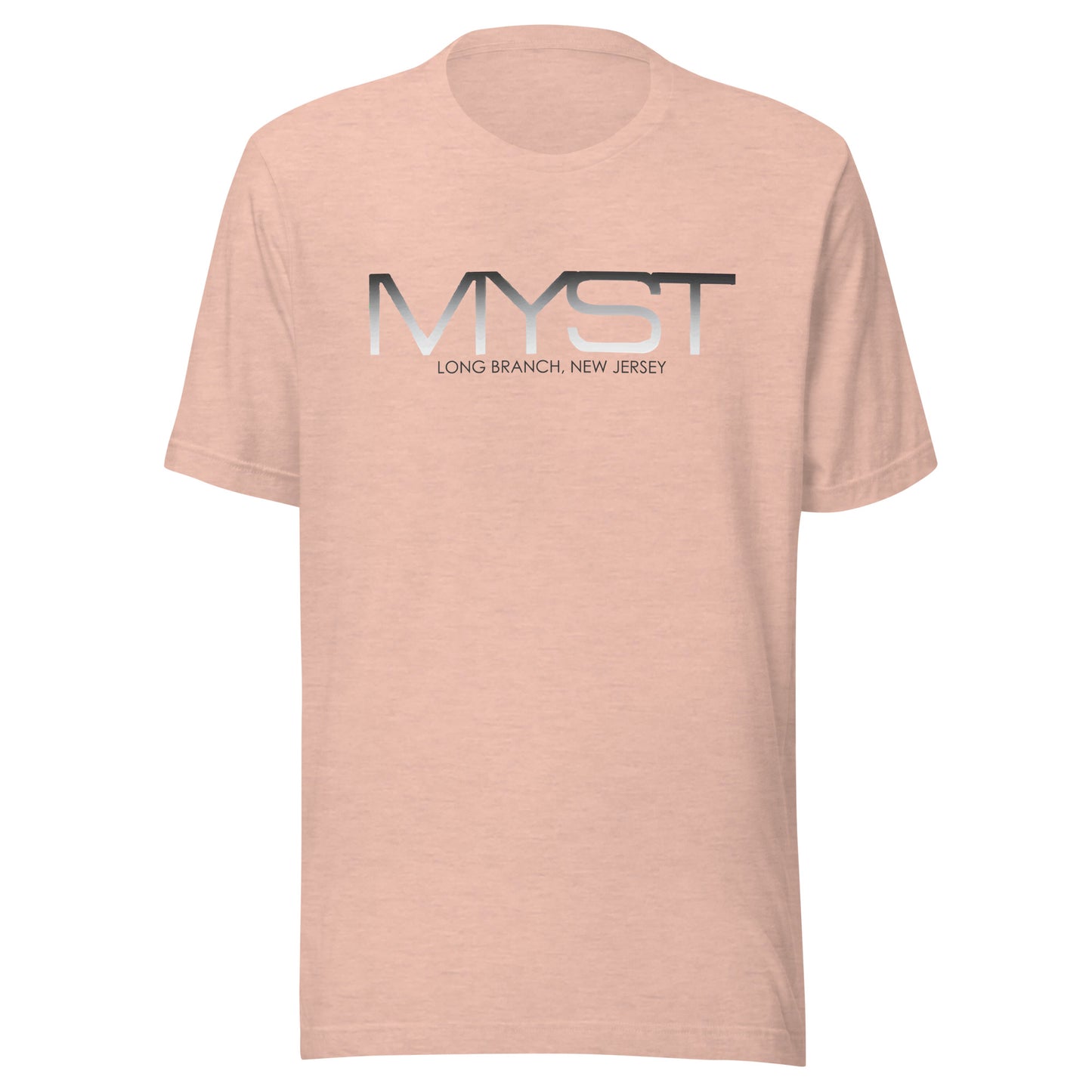 MYST - LONG BRANCH - Unisex t-shirt Heather Prism Peach