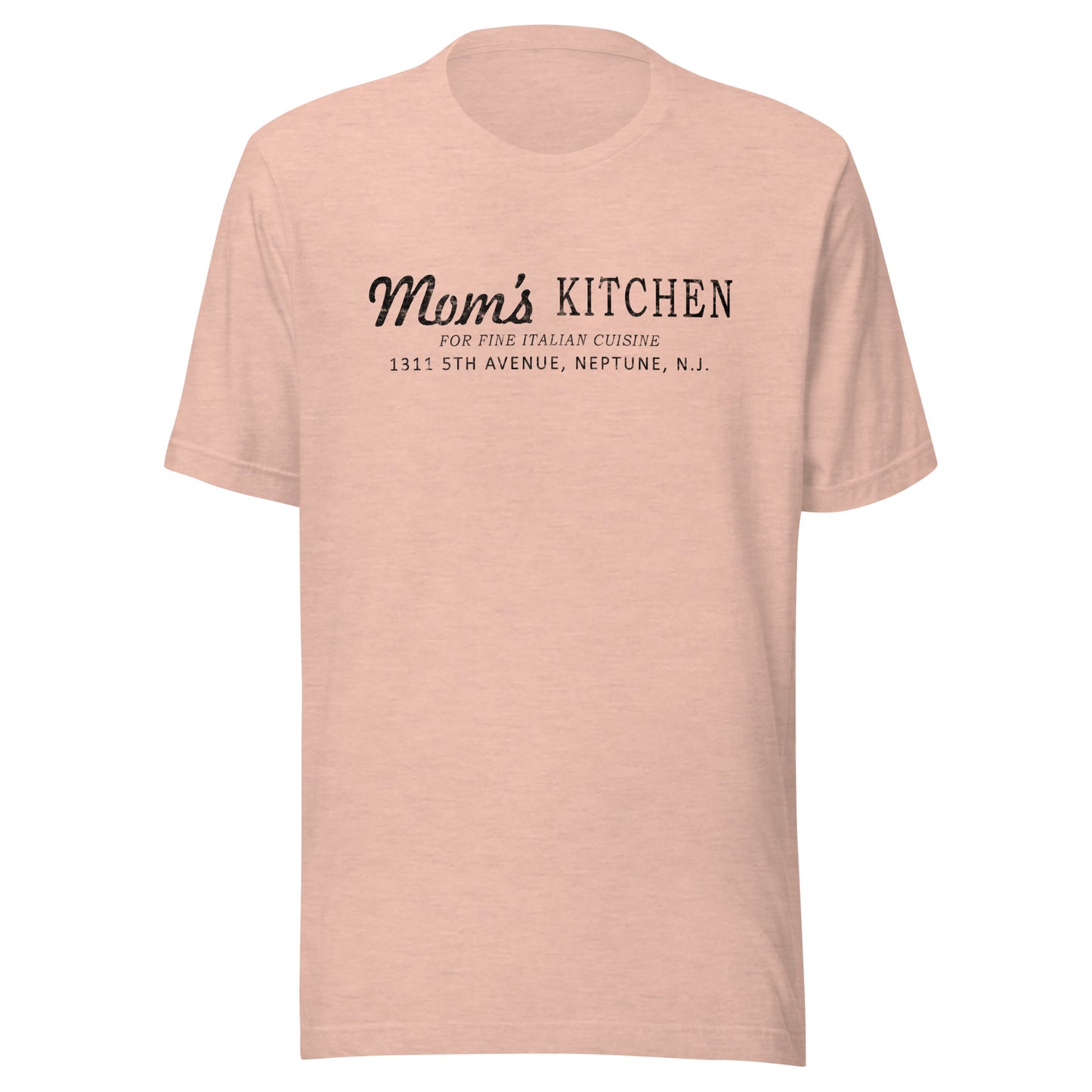 Mom's Kitchen - NEPTUNE - Unisex t-shirt Heather Prism Peach