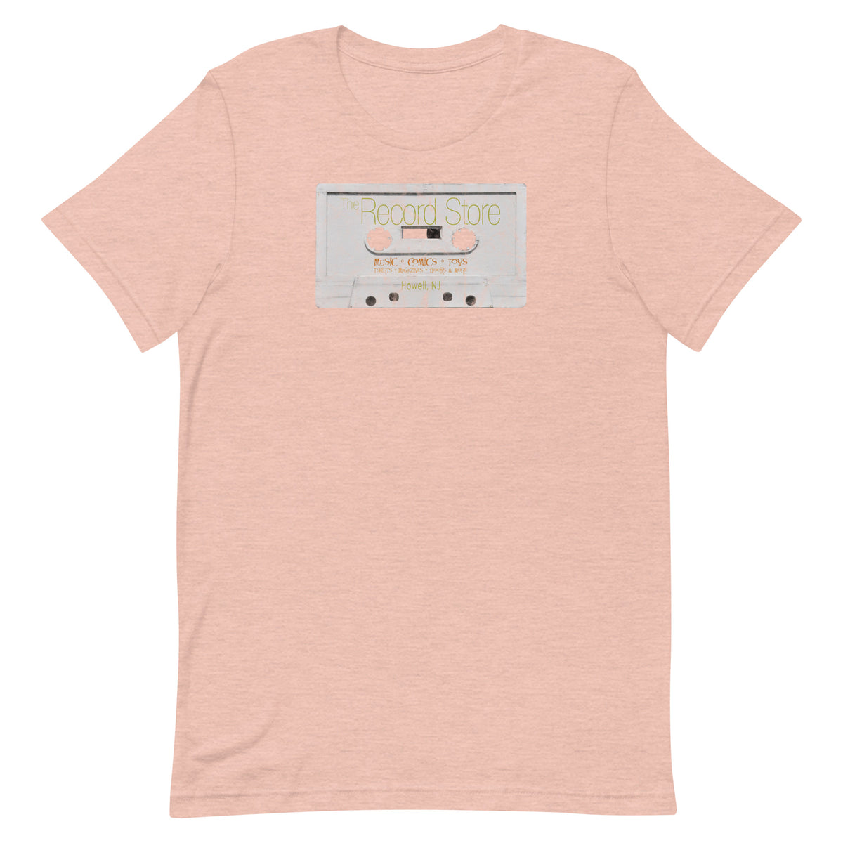 The Record Store - HOWELL - Unisex t-shirt Heather Prism Peach L
