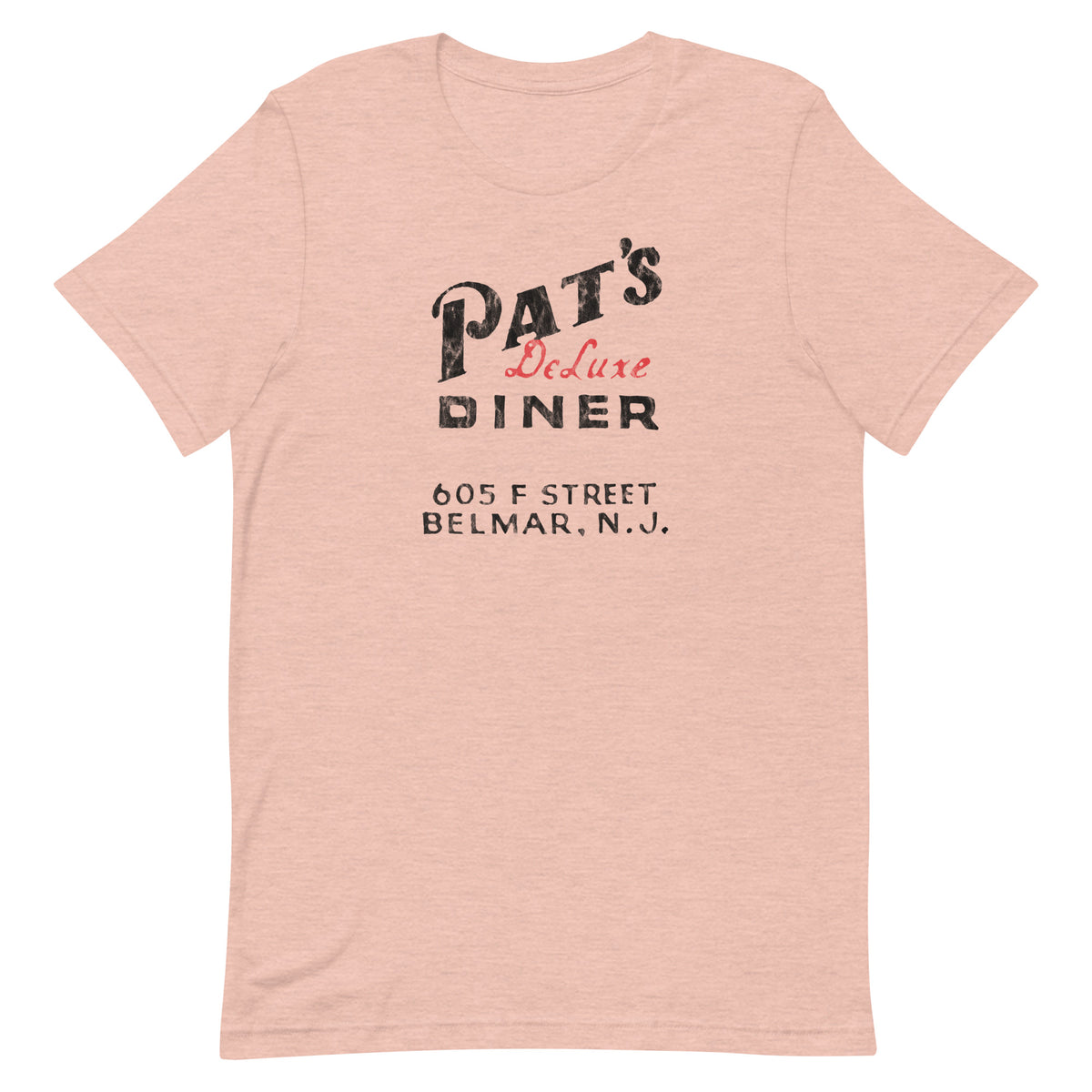 Pat's Diner - BELMAR - Unisex t-shirt Heather Prism Peach L