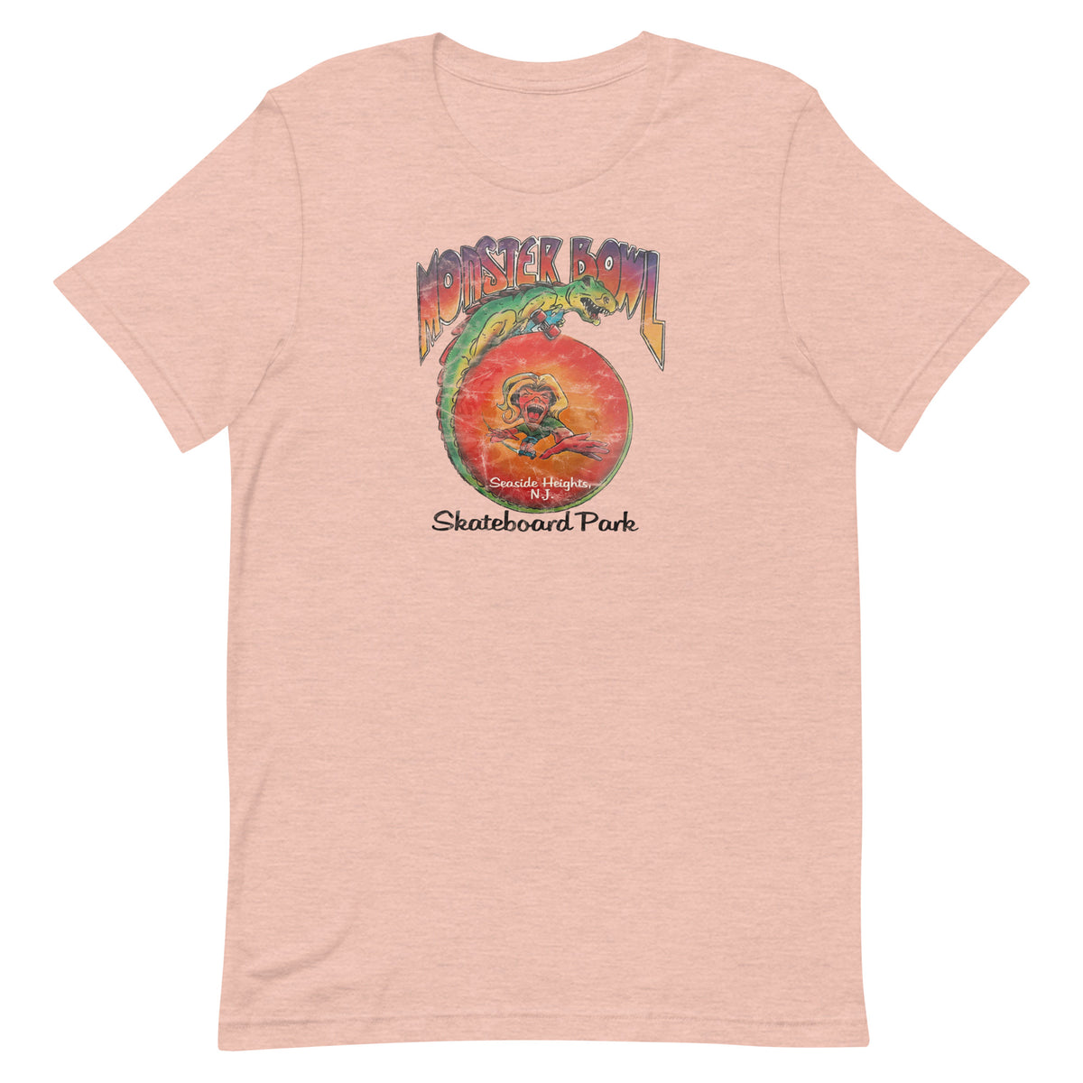 Monster Bowl Skateboard Park - SEASIDE HEIGHTS - Unisex t-shirt