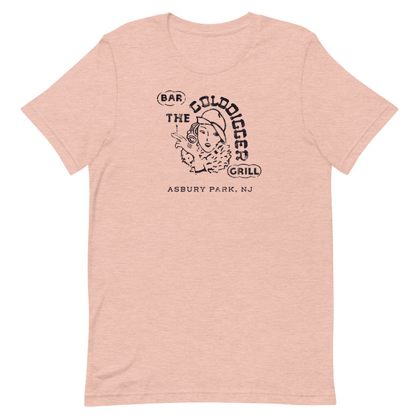 The Golddigger Grill - ASBURY PARK - Unisex t-shirt Heather Prism Peach L