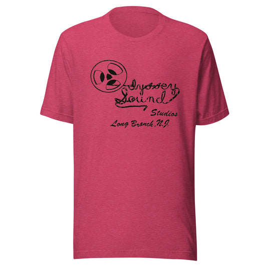 Odyssey Sound Studios - LONG BRANCH - Unisex t-shirt Heather Raspberry