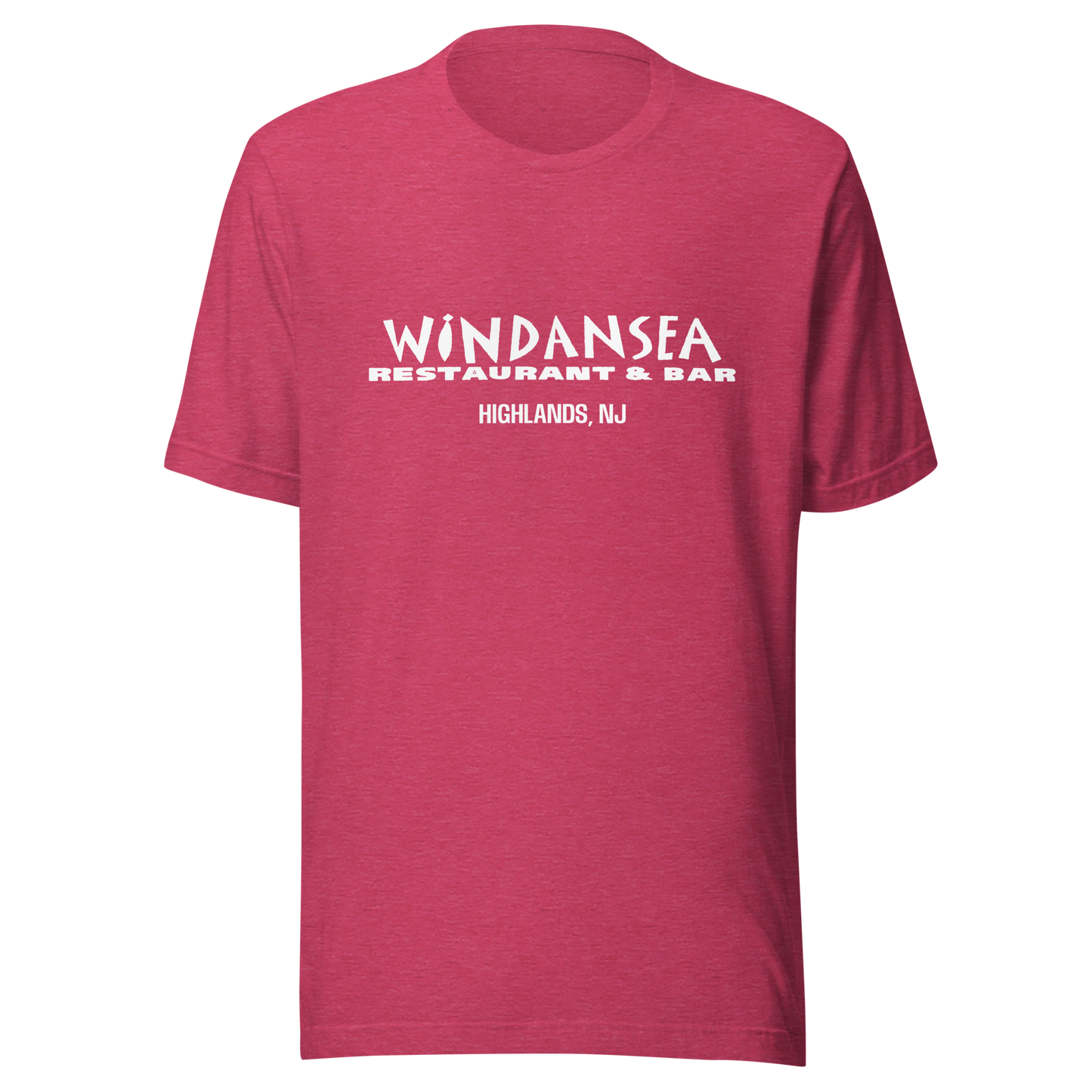 Windansea Restaurant & Bar - HIGHLANDS - Unisex t-shirt Heather Raspberry
