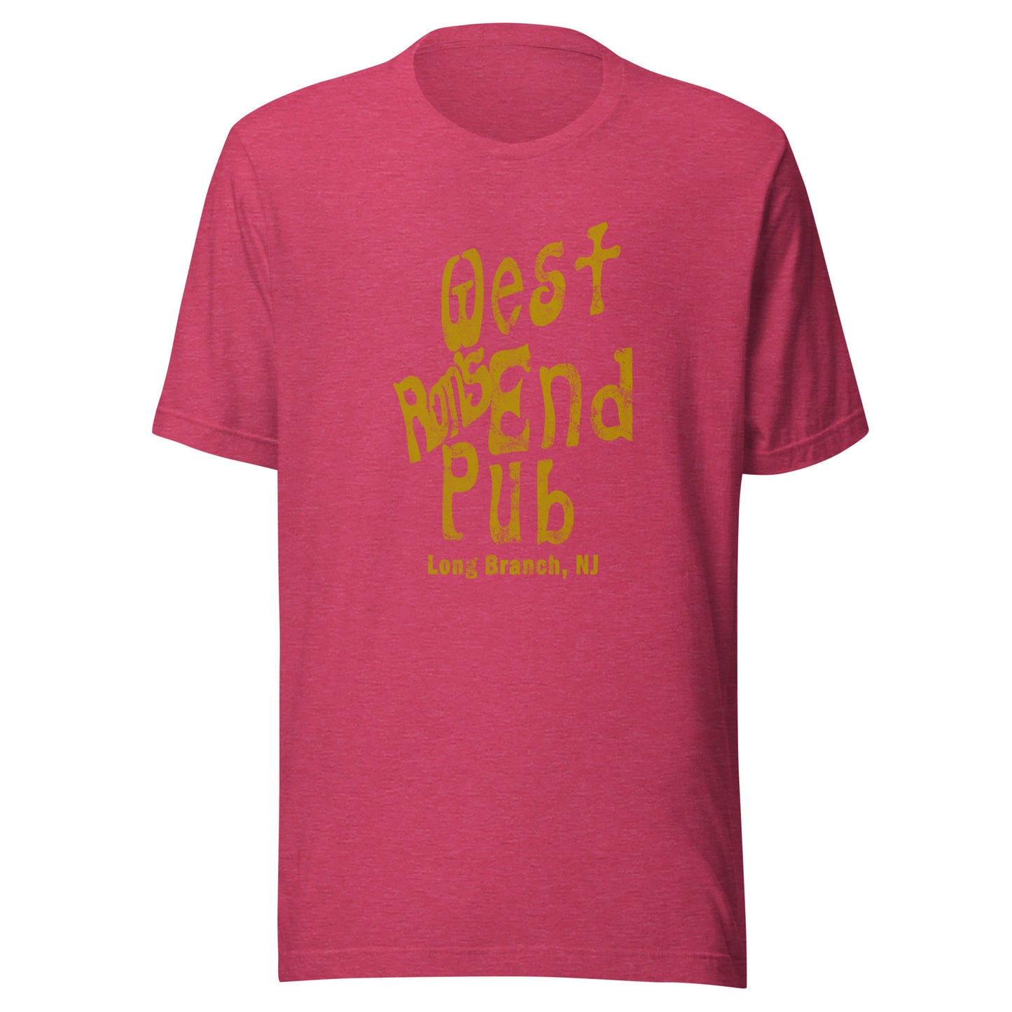 Ron's West End Pub - LONG BRANCH - Unisex t-shirt Heather Raspberry