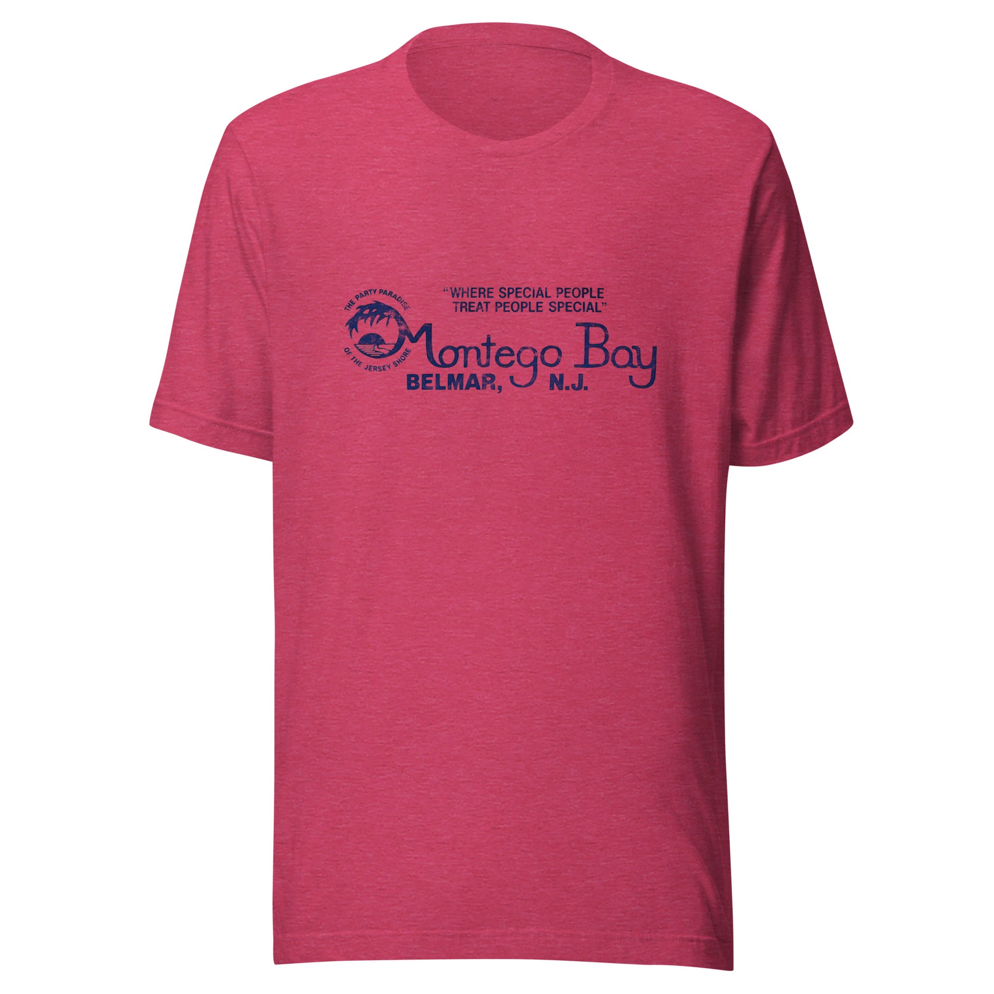 Montego Bay - BELMAR - Unisex t-shirt Heather Raspberry