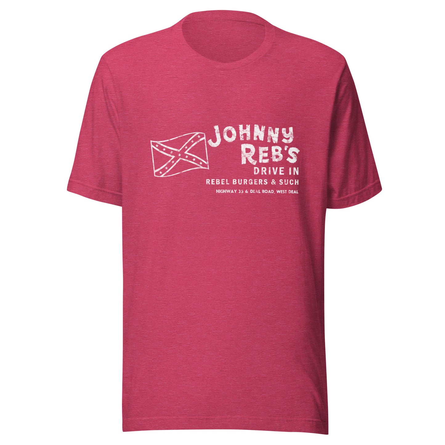 Johnny Reb's - OCEAN - Unisex t-shirt Heather Raspberry
