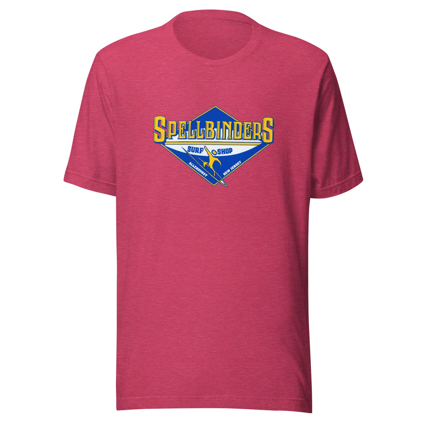 Spellbinder's Surf & Snow - ALLENHURST - Unisex t-shirt Heather Raspberry