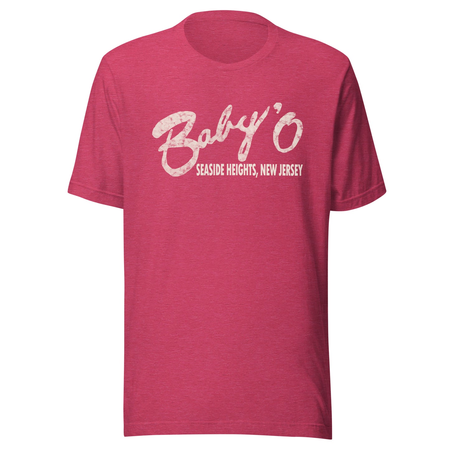 Baby 'O - SEASIDE HEIGHTS - Unisex t-shirt Heather Raspberry