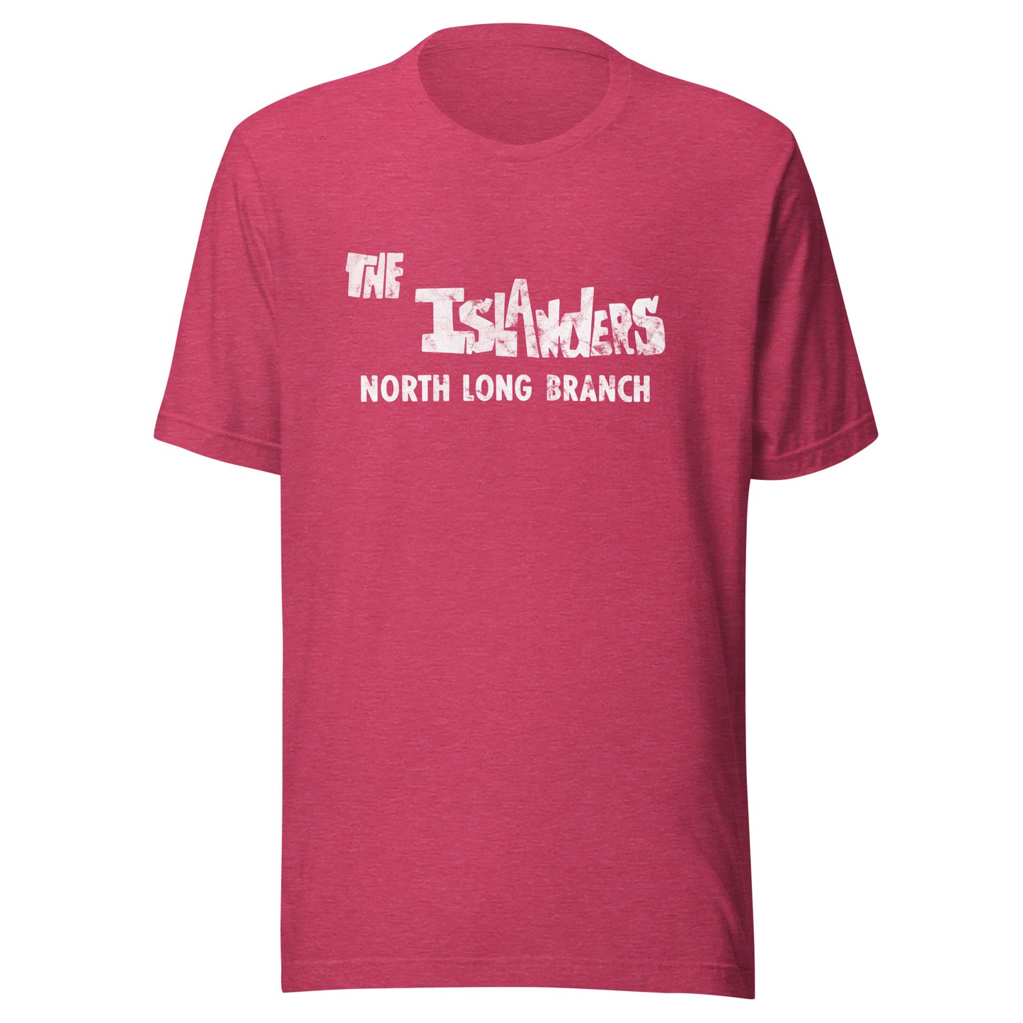 The Islanders - LONG BRANCH - Unisex t-shirt Heather Raspberry