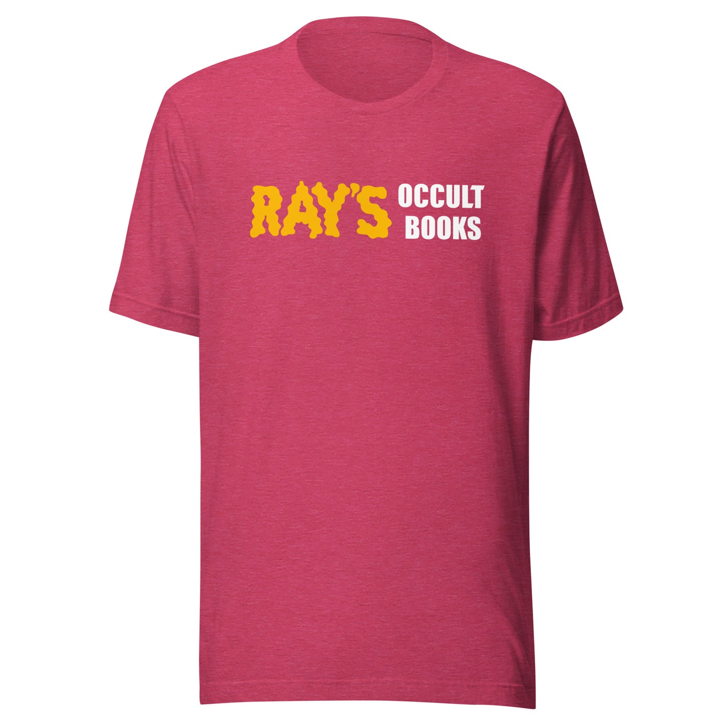 Ray's Occult Books - Unisex t-shirt Heather Raspberry