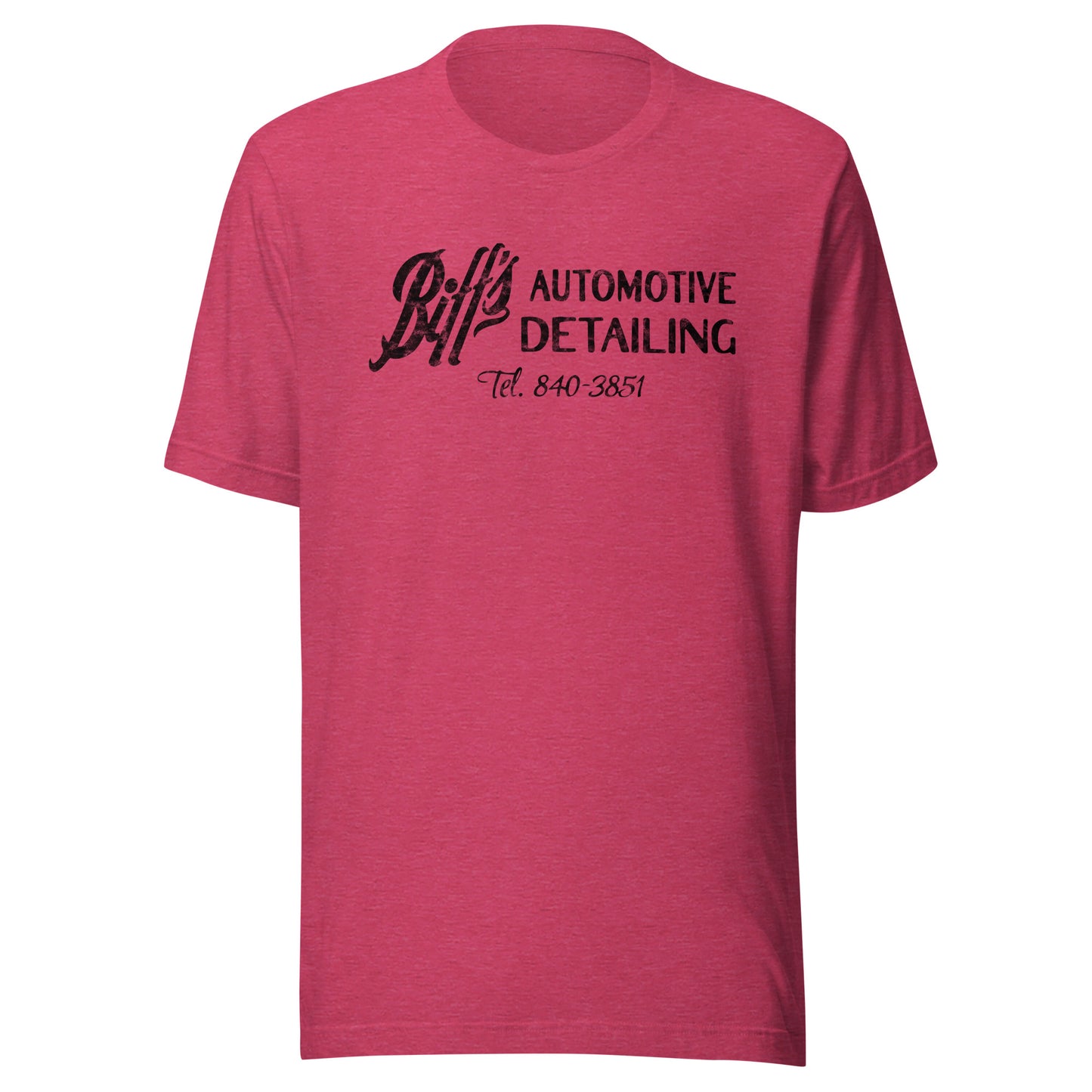 Biff's Automotive Detailing - Unisex t-shirt Heather Raspberry