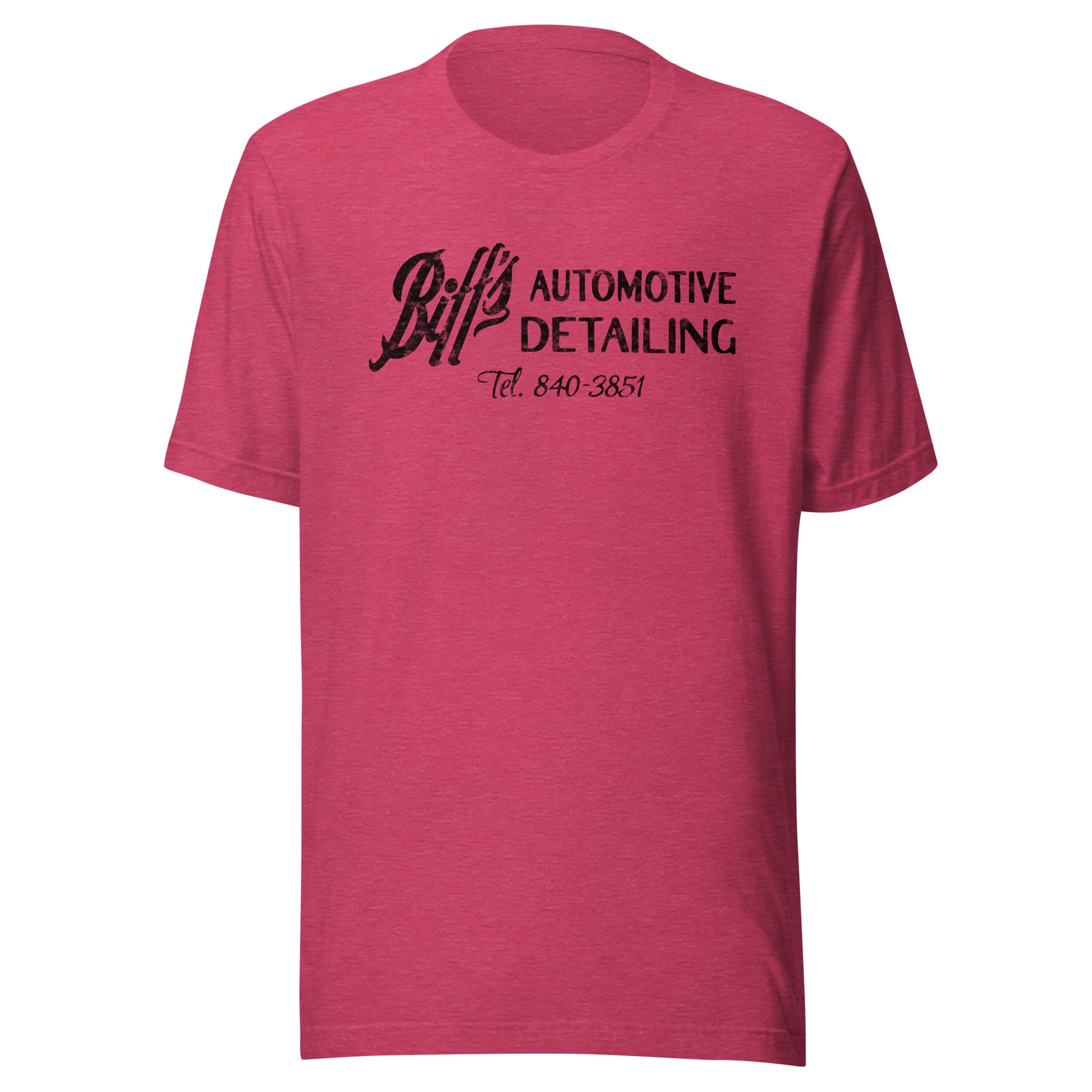 Biff's Automotive Detailing - Unisex t-shirt Heather Raspberry