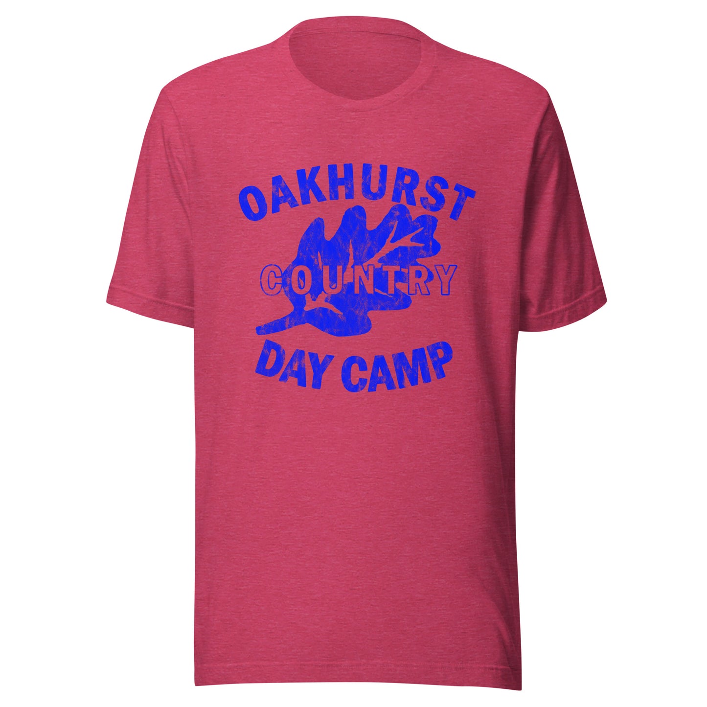 Oakhurst Country Day Camp - OCEAN - Unisex t-shirt Heather Raspberry