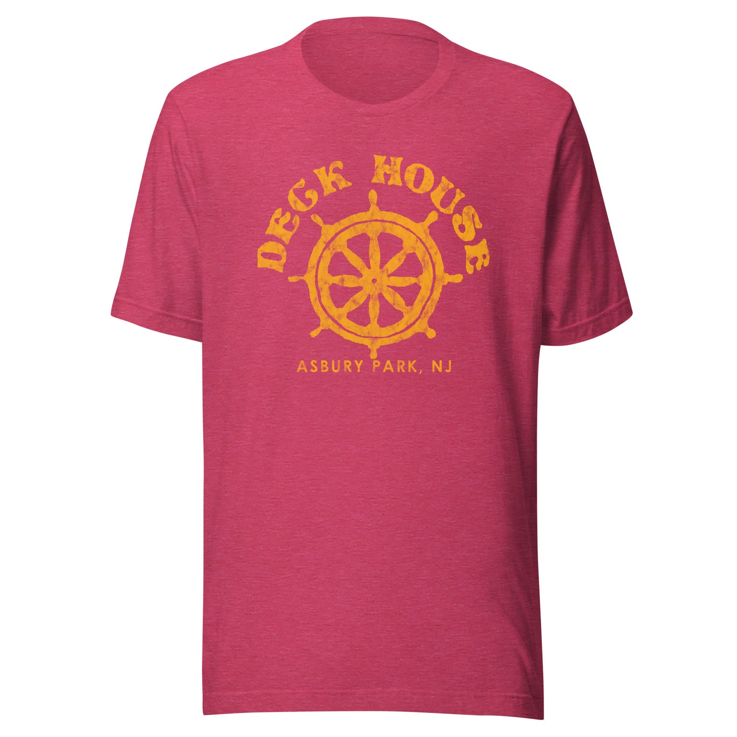 Deck House - ASBURY PARK - Unisex t-shirt Heather Raspberry