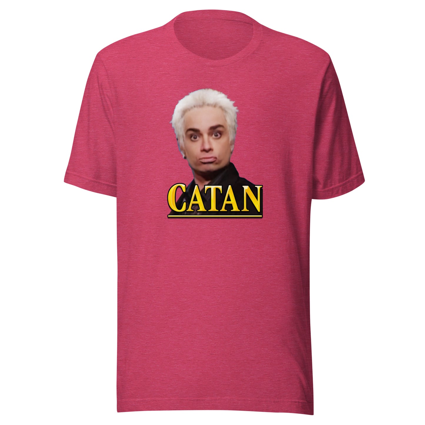 Kattan x Catan - Unisex t-shirt Heather Raspberry